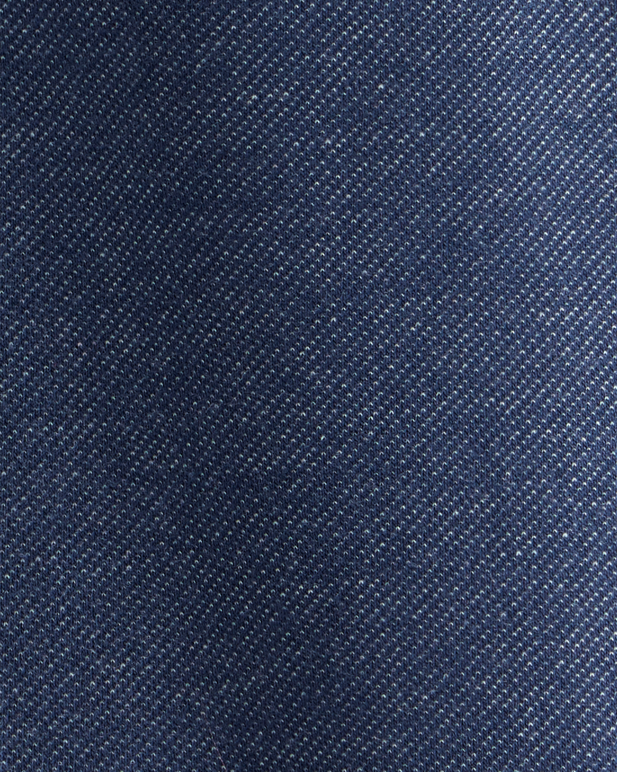 Baby Girl Knit Pull-On Pants - Blue