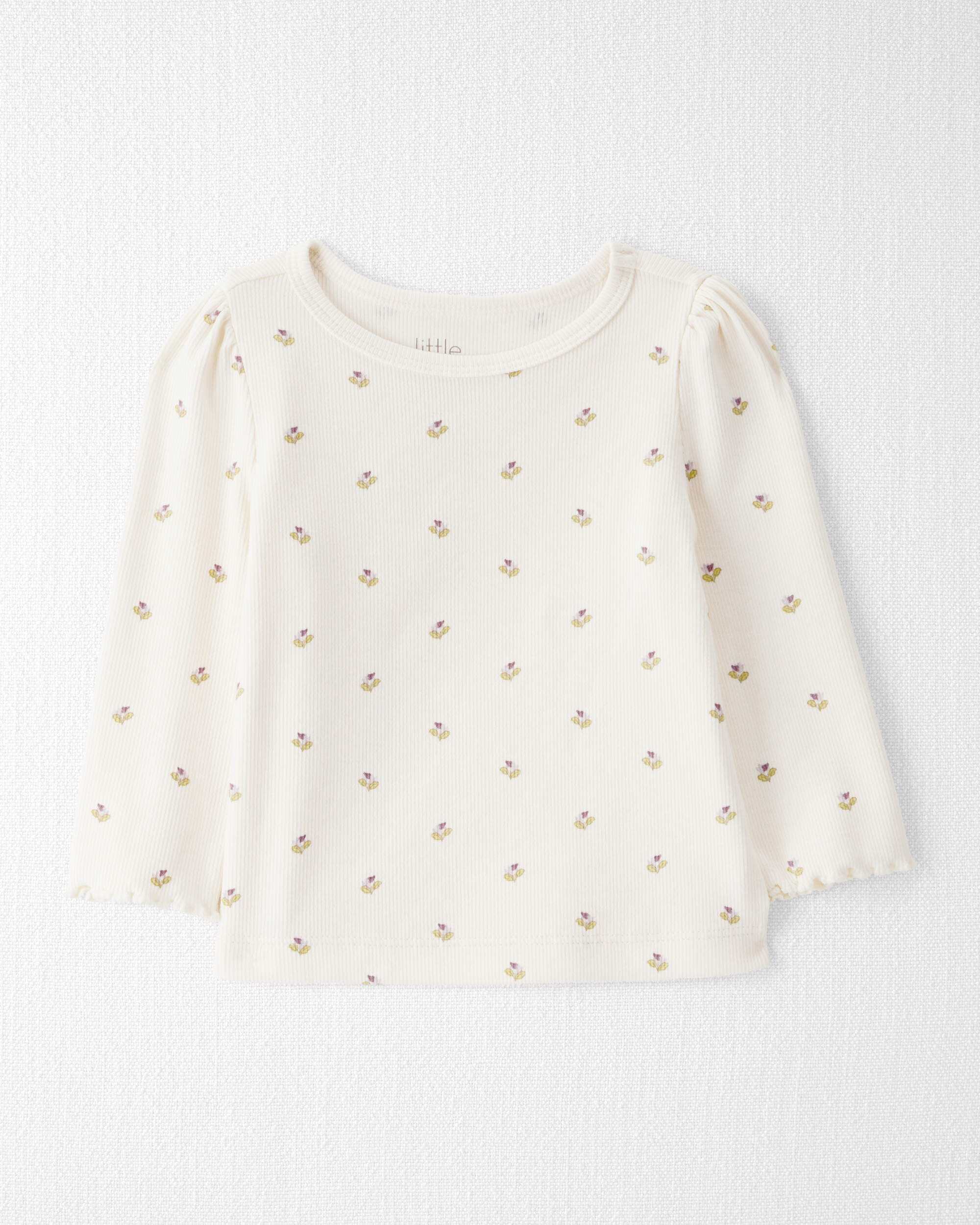 Baby Girl 2-Piece Organic Cotton Jumper Set