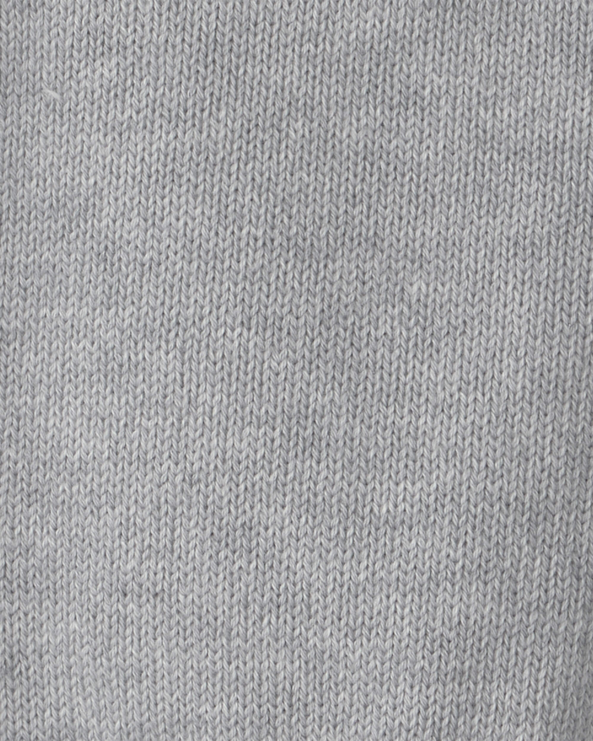 Baby Boy Organic Cotton Sweater Knit Polo