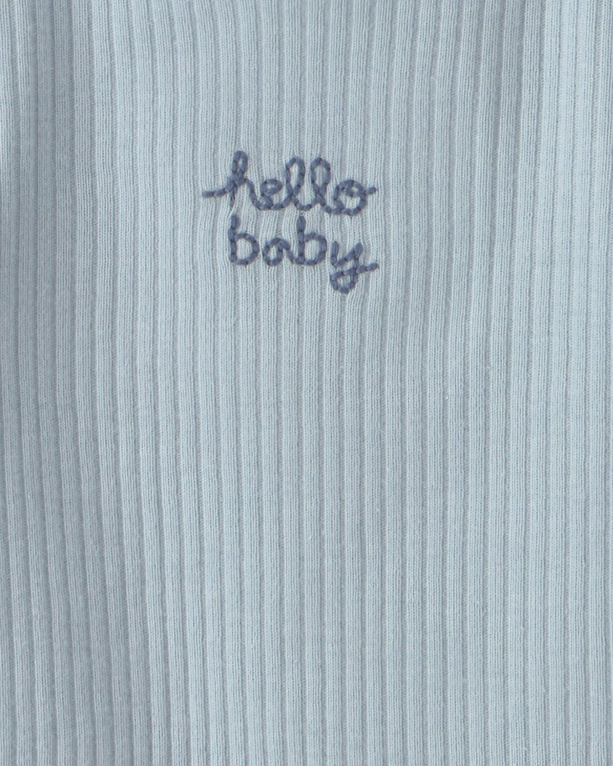 Baby 5-Pack Whale Multipack Bodysuits