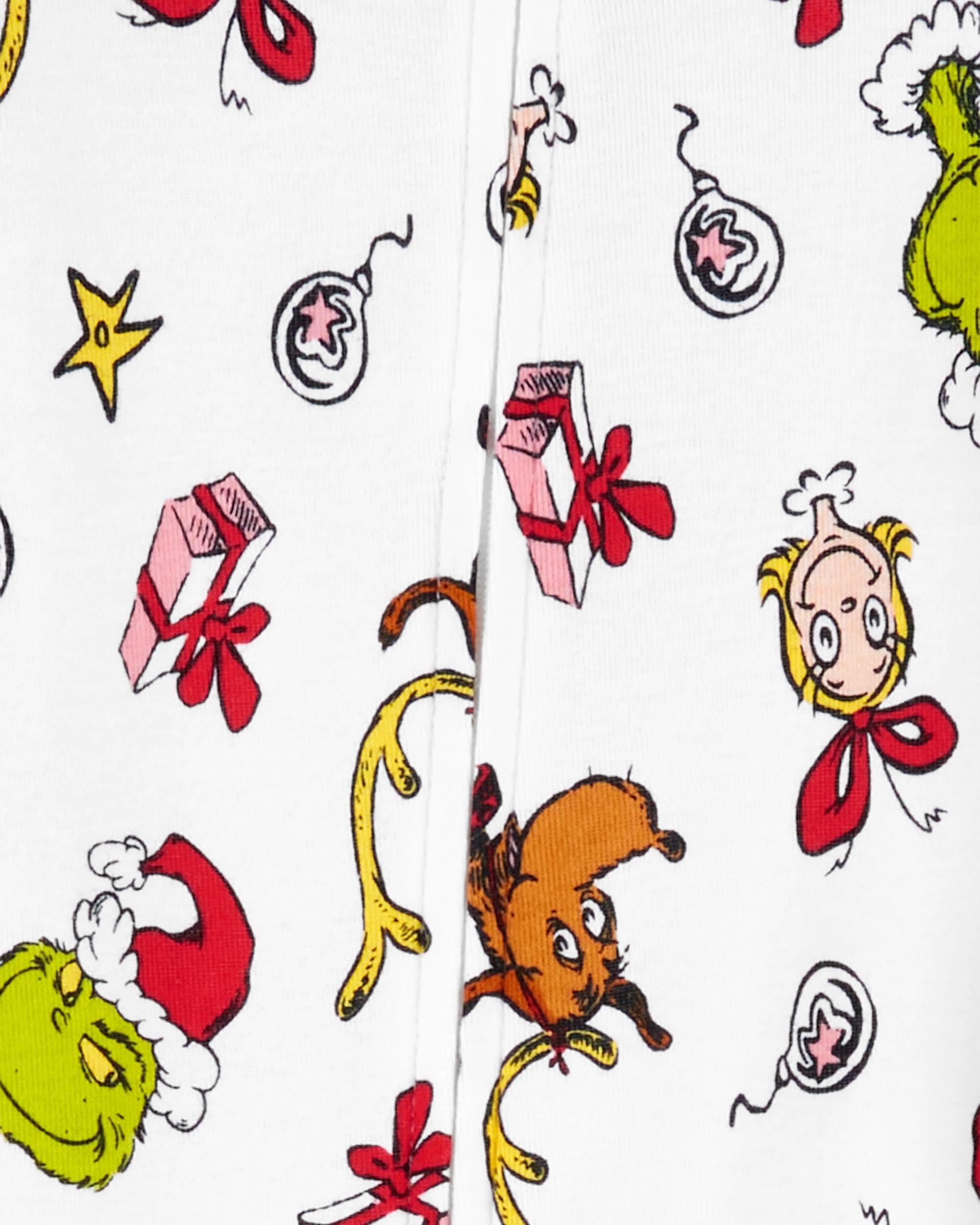 The grinch baby pjs best sale