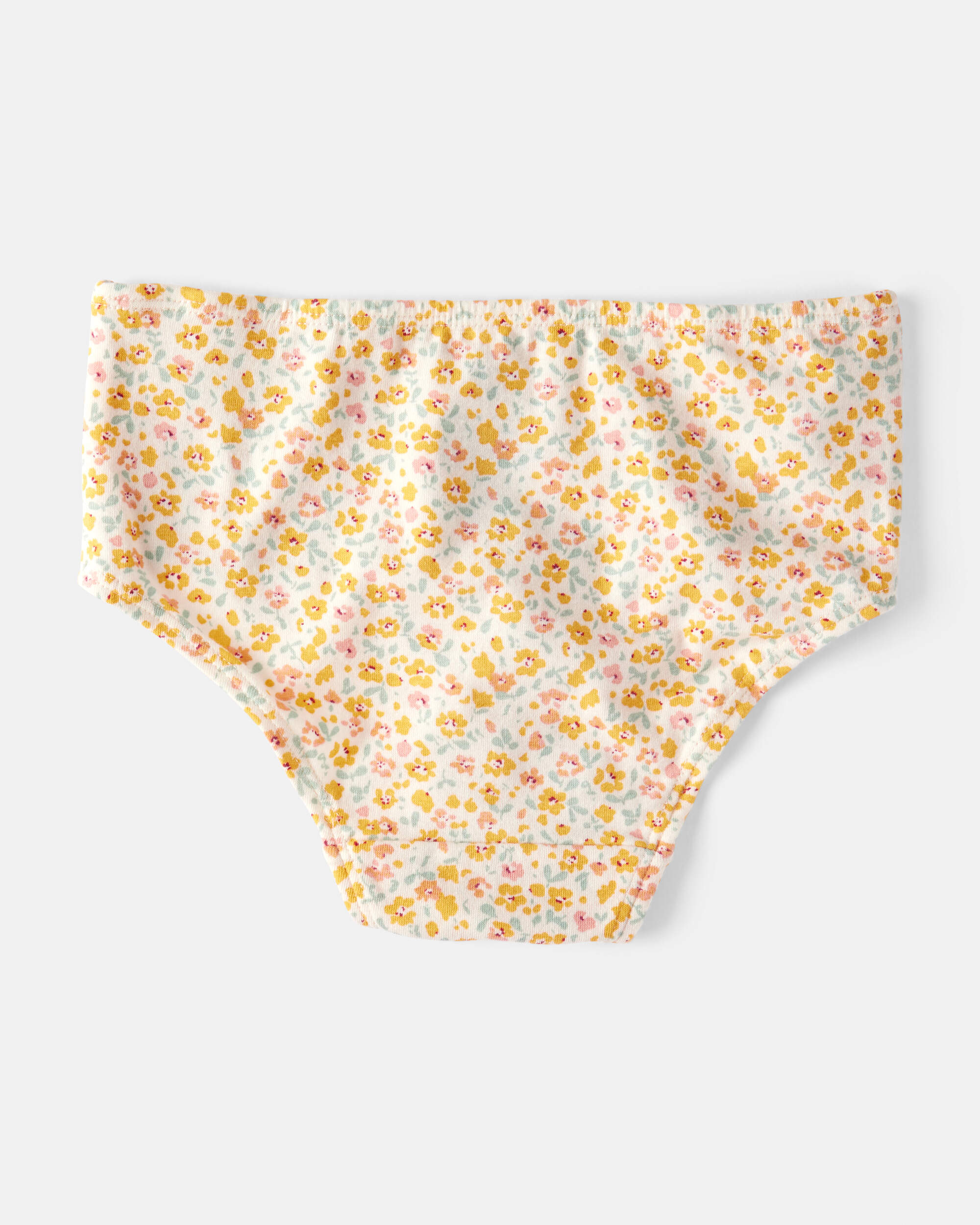 Toddler Girl 7-Pack Heart Print Brief Underwear - Blue/Purple/Pink