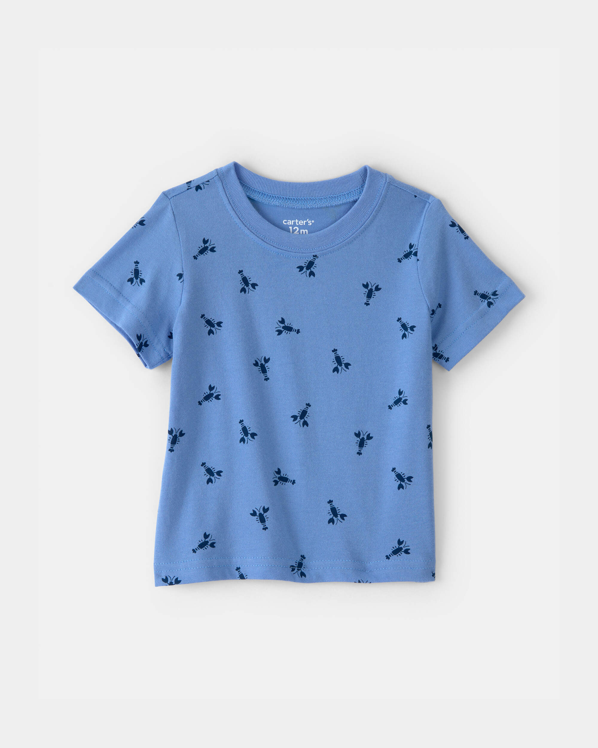 Baby Boy Lobster T-Shirt - Blue