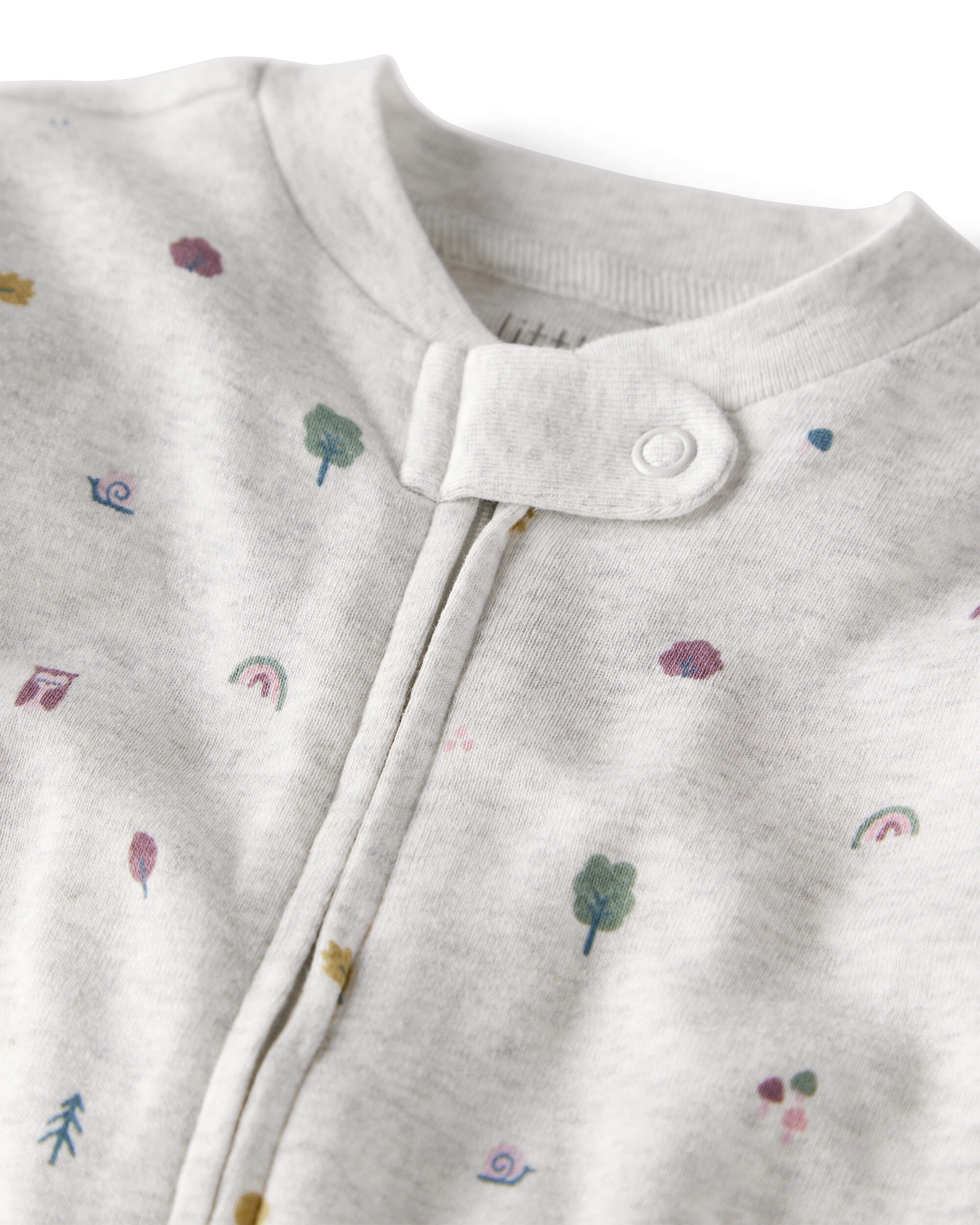 Baby Organic Cotton Sleep & Play Pyjamas Icon Town Print