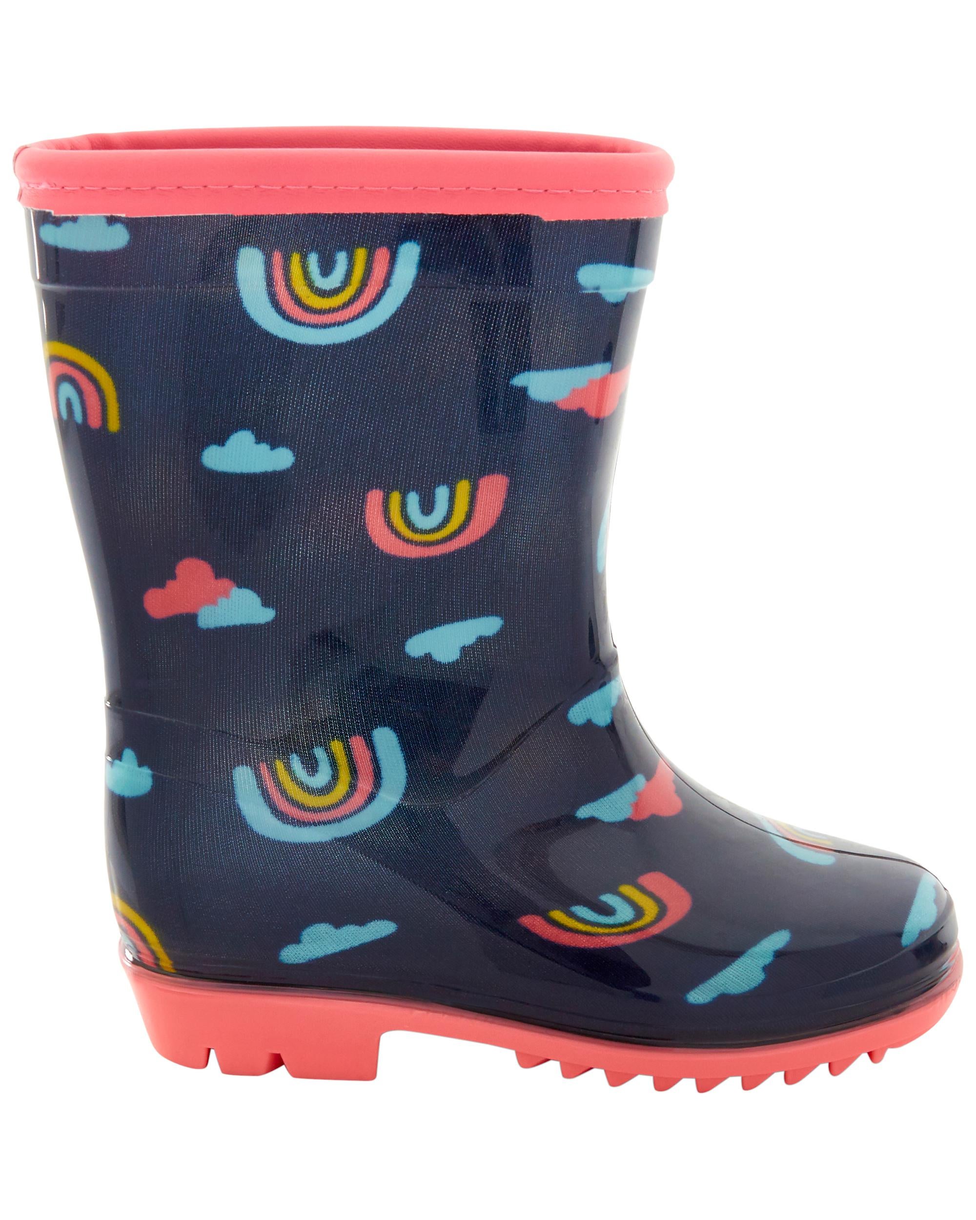 Navy Rainbow Rain Boots Carter s Oshkosh Canada