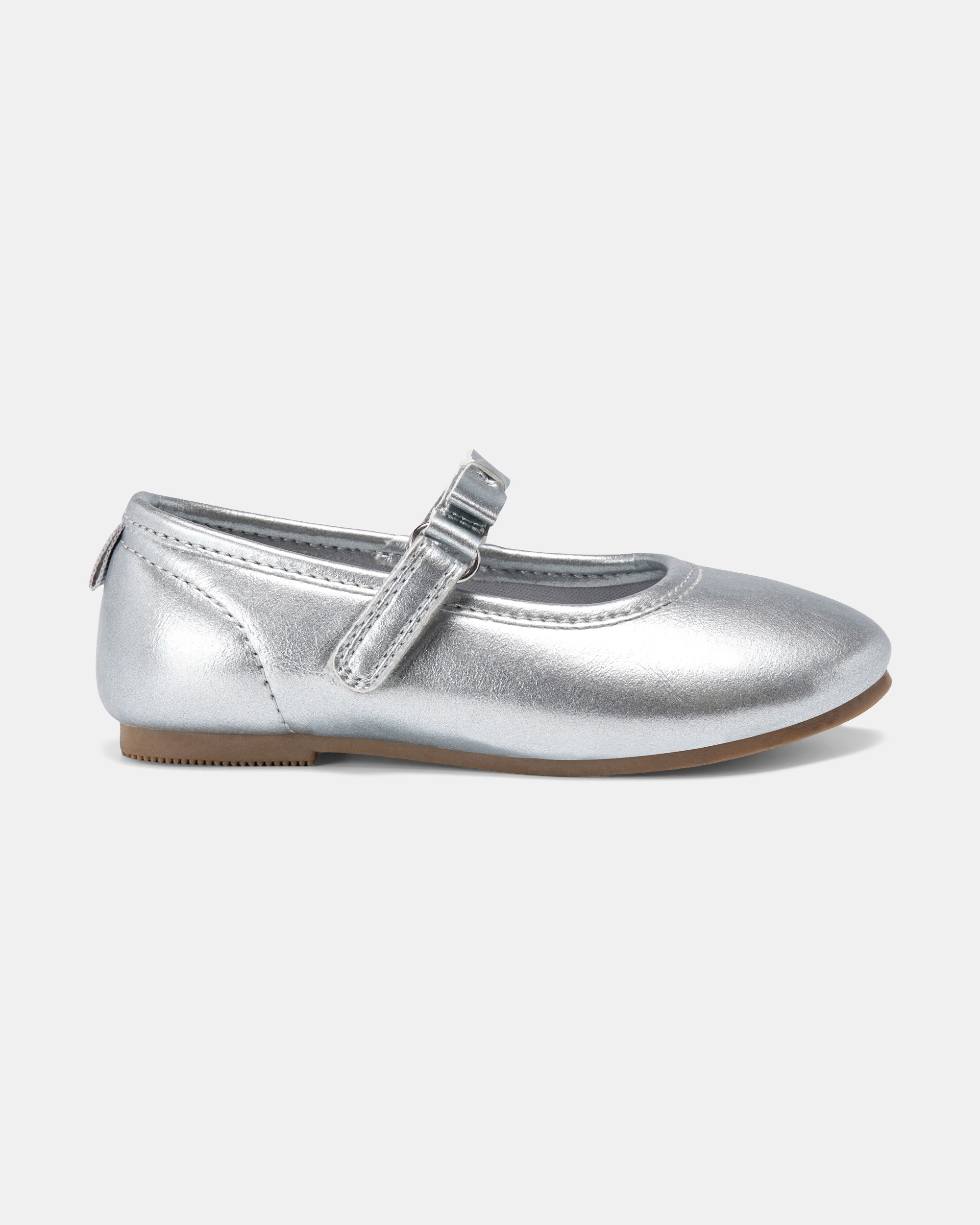 Toddler Girl Dress Shoes - Silver