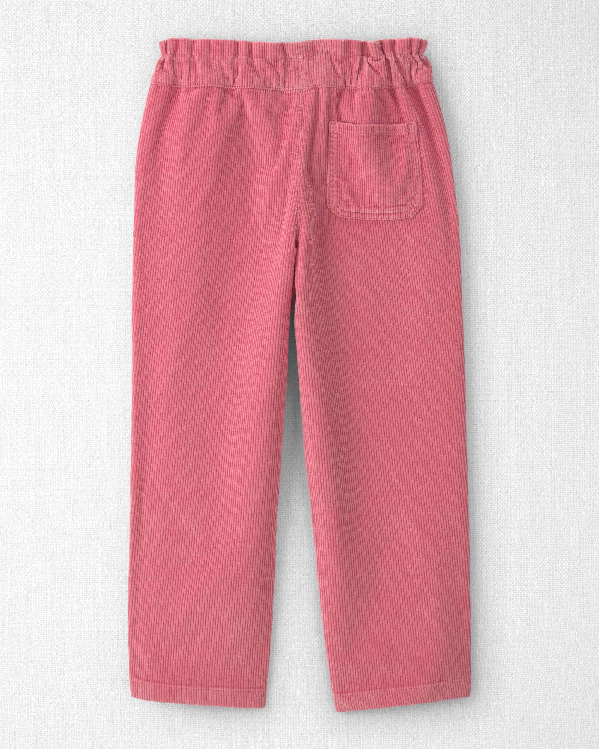 Girls Organic Cotton Pull On Corduroy Pants