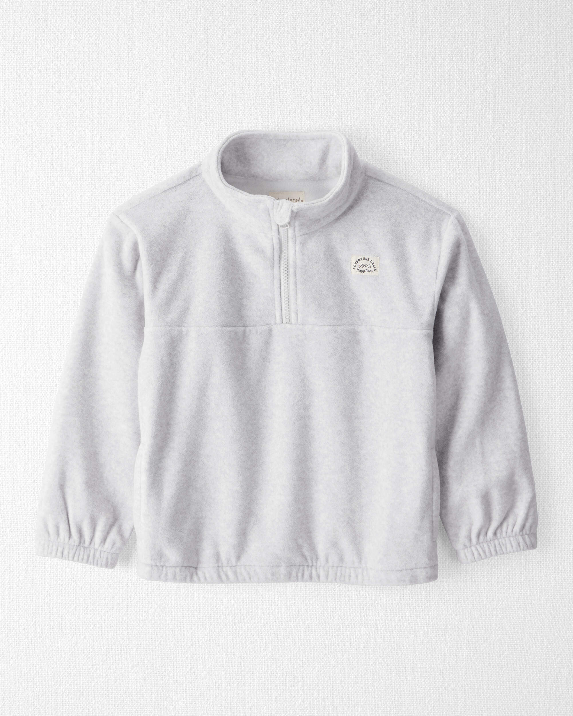 Kid Recycled Microfleece Pullover