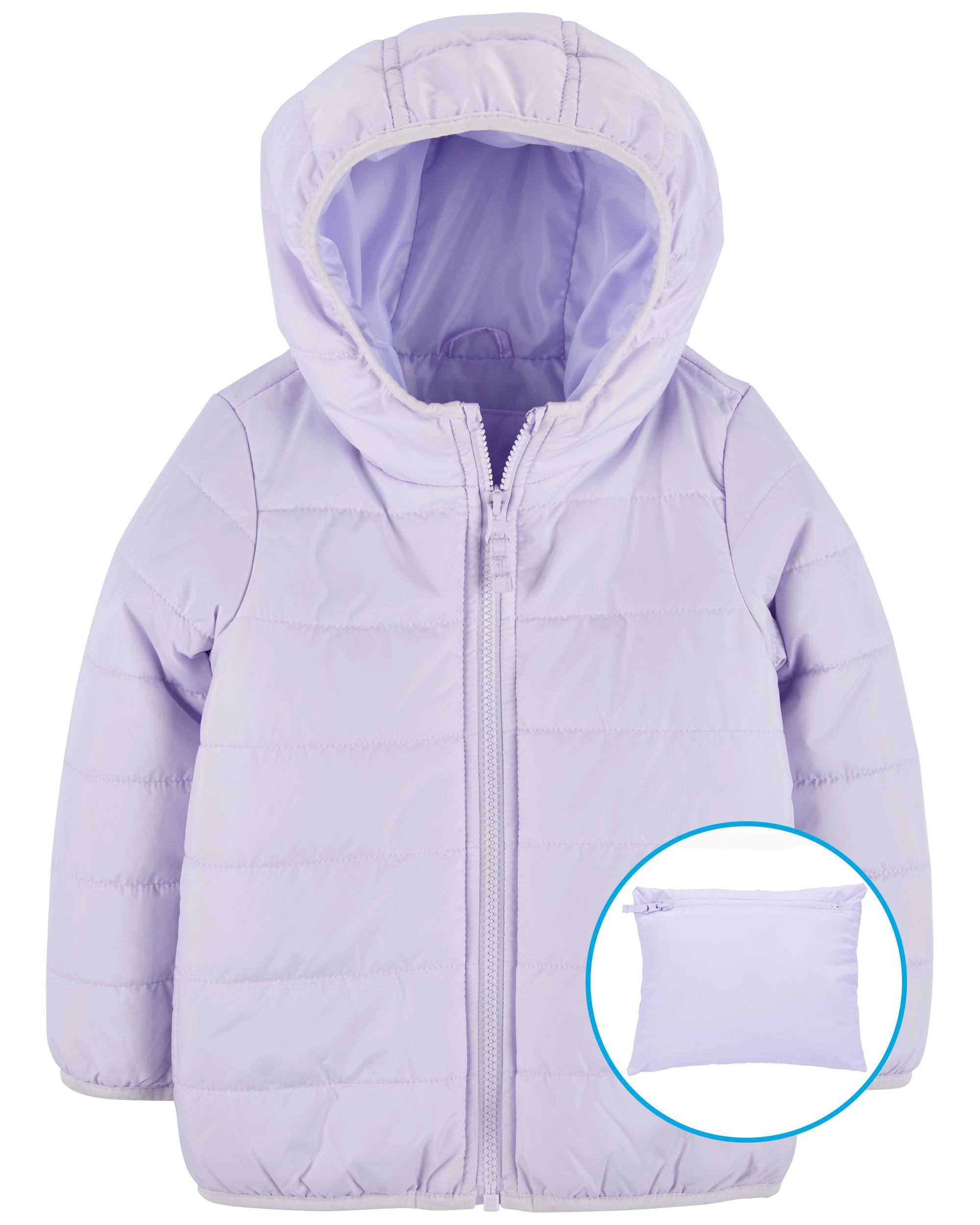 Carter s Girls Packable Puffer Jacket