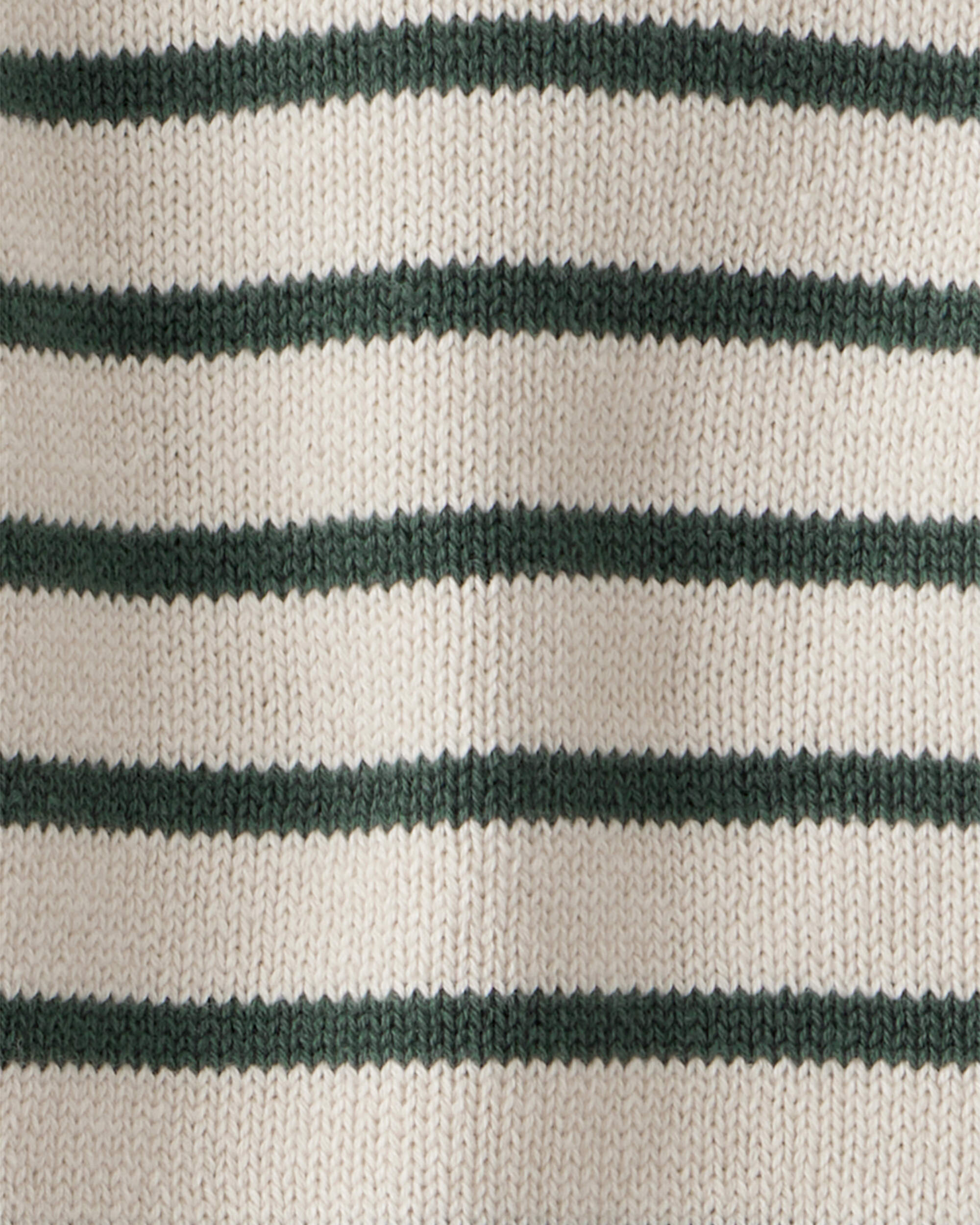 Baby 2-Piece Organic Cotton Sweater Knit Set Stripes