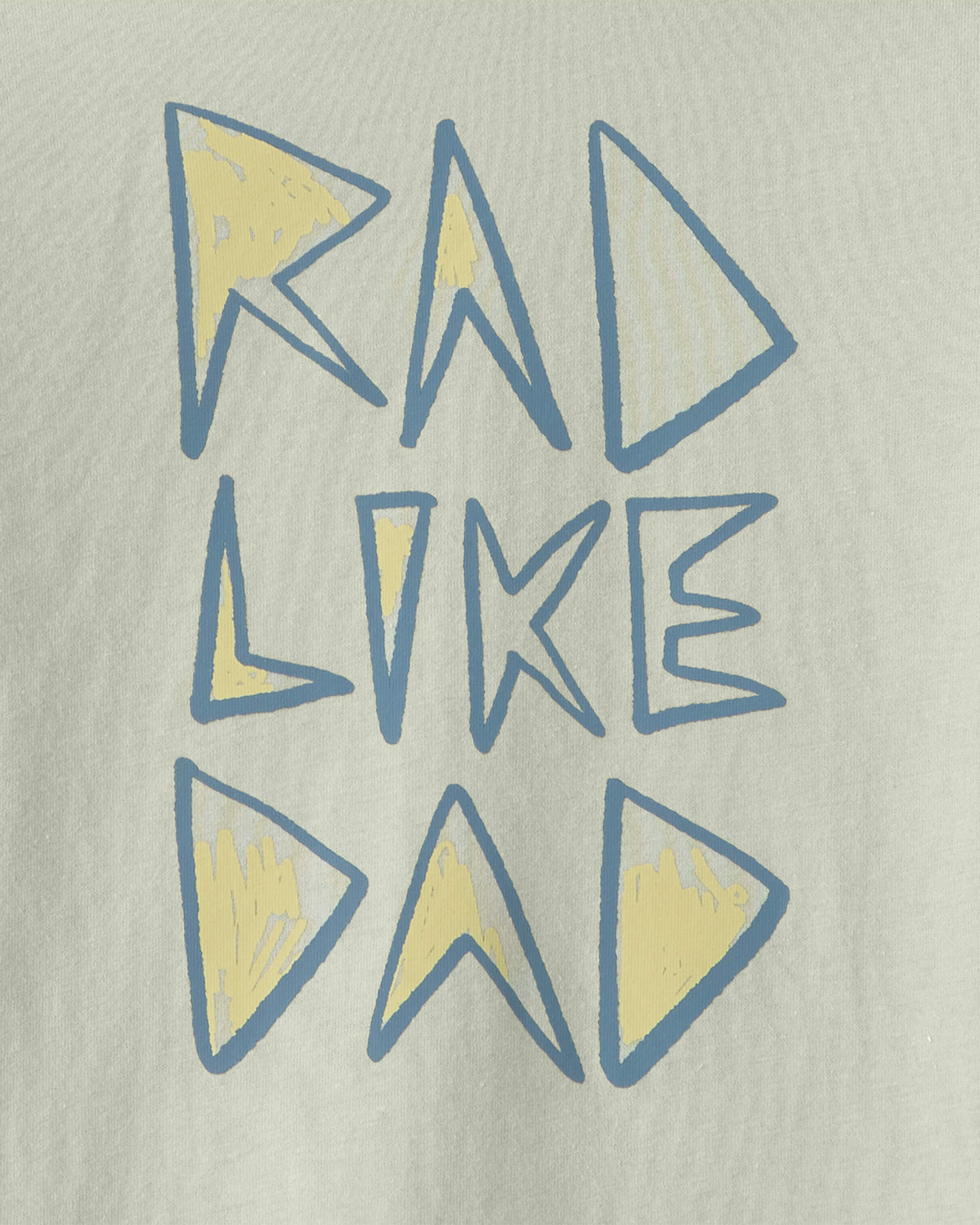 Toddler Boy 'Rad Like Dad' Long-Sleeve Graphic Tee - Green