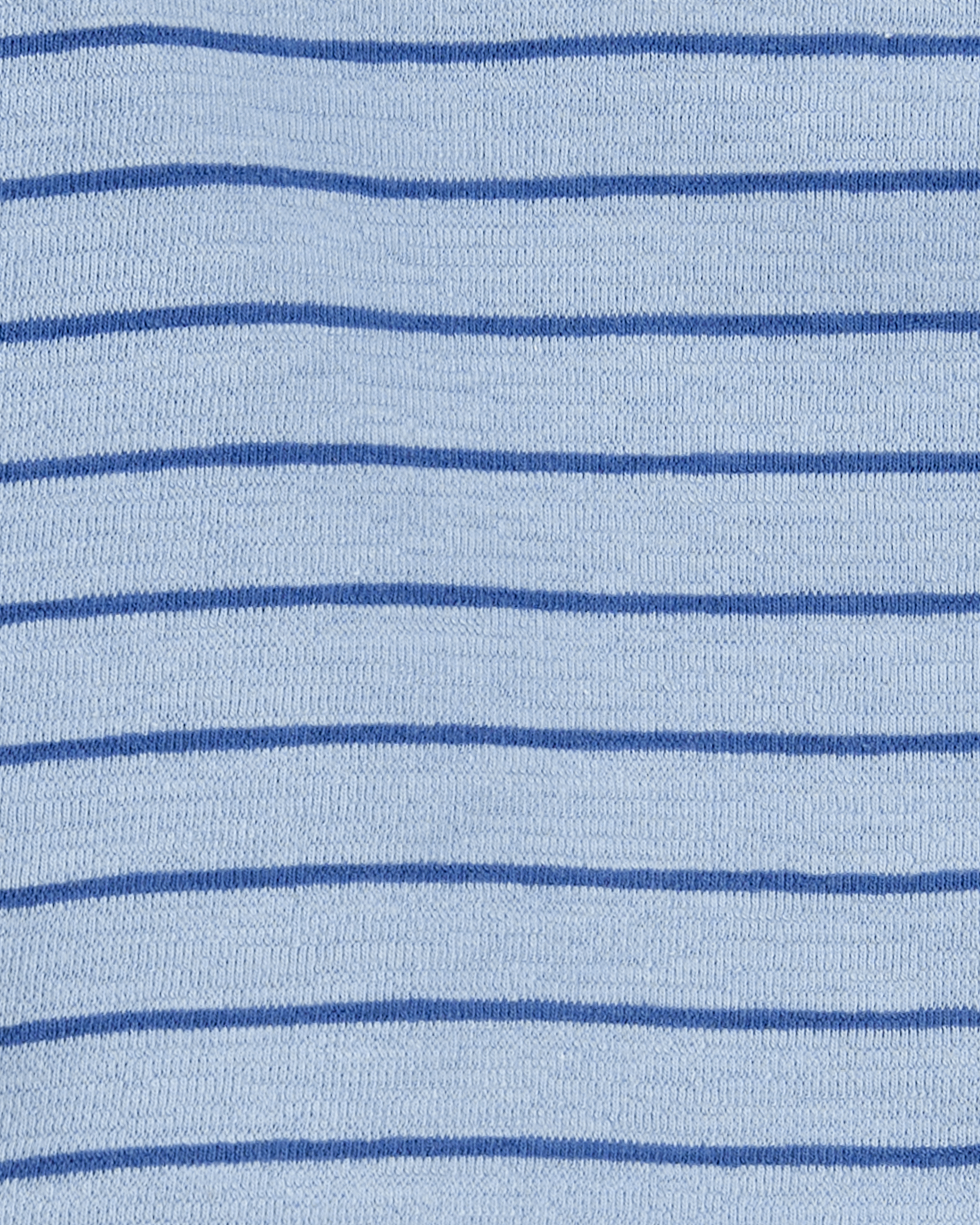 Toddler 2-Piece Striped Henley Outfit Set - Blue