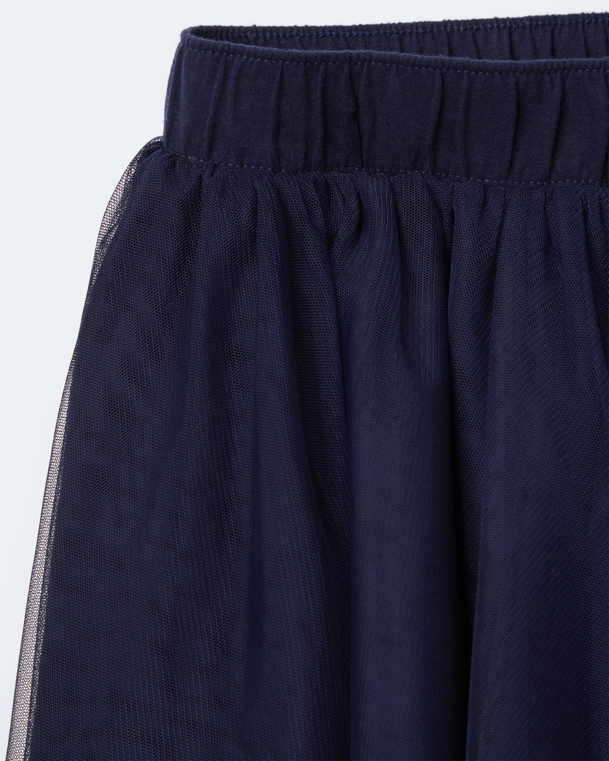 Toddler Girl Avenue Twirl™ Mini Skirt with Tulle - Navy