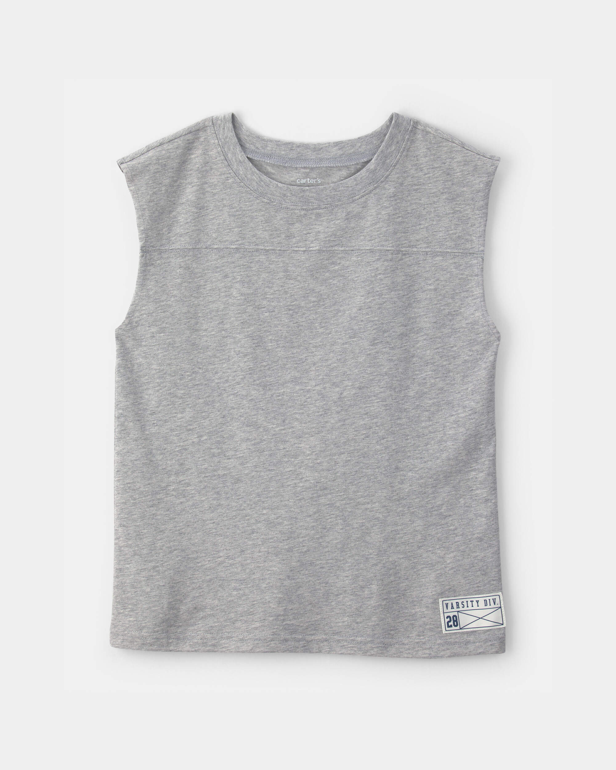 Boys Active Muscle Tank - Grey