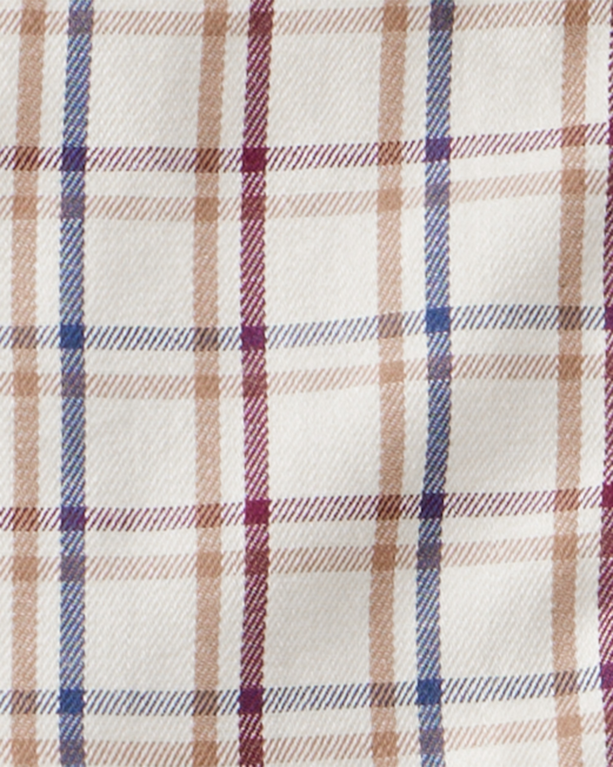 Baby Girl 3-Piece Plaid Bubble Outfit Set