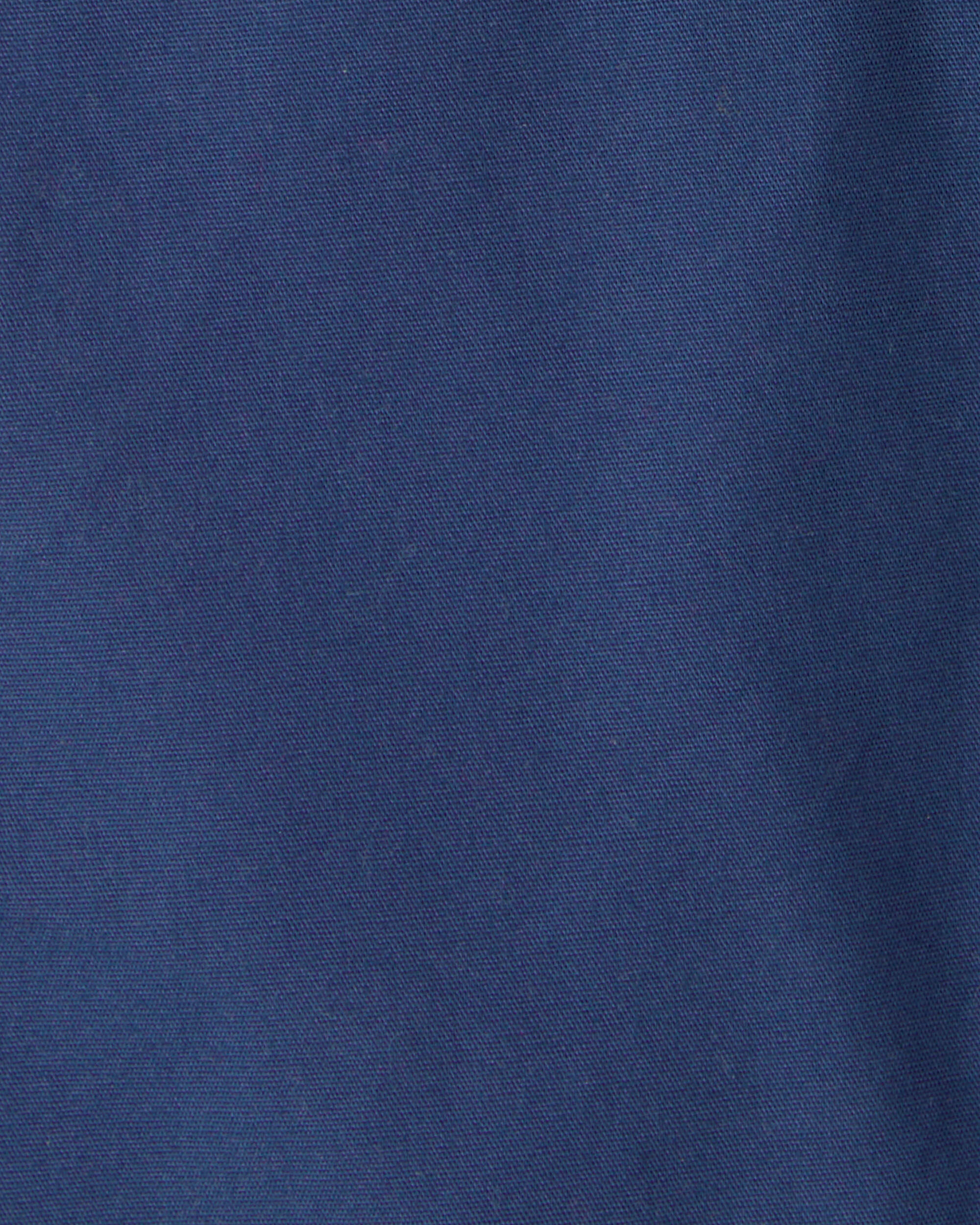 Toddler Boy Canvas Shorts - Blue