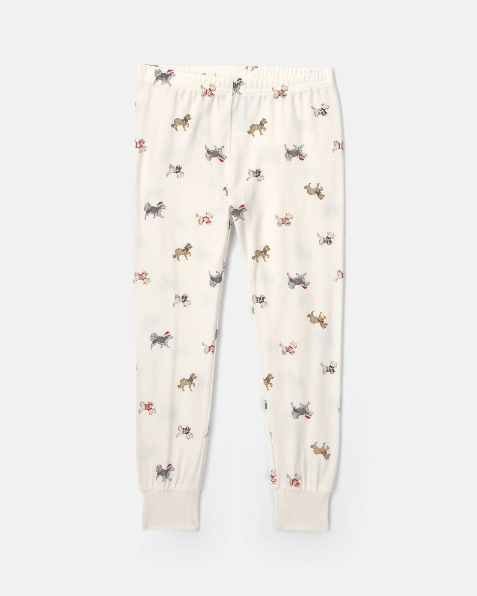 Toddler 2-Piece Dog PurelySoft™ Snug Fit Pyjama Set - Cream