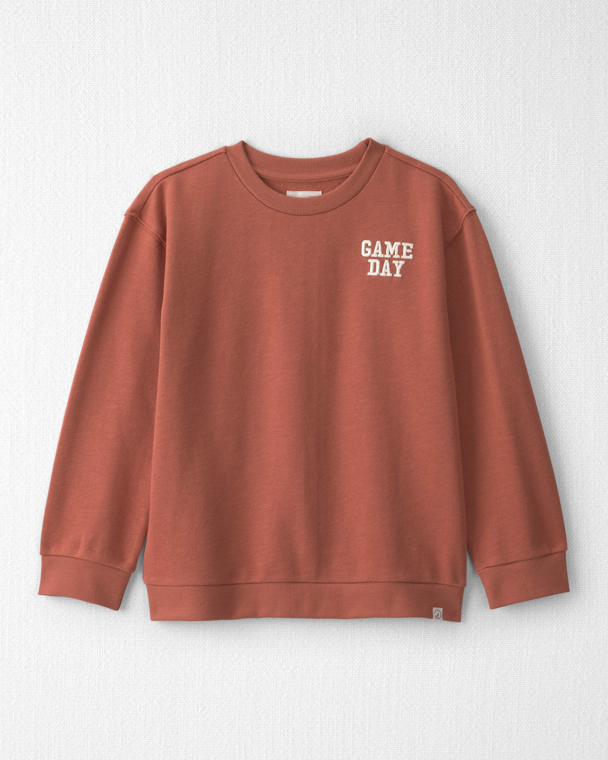 Kids Organic Cotton 'Game Day' French Terry Sweatshirt