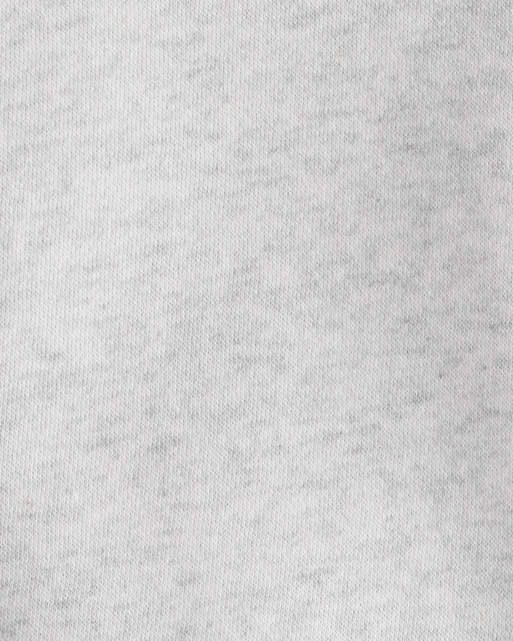 Baby Boy Solid Fleece Long-Sleeve Hoodie - Grey