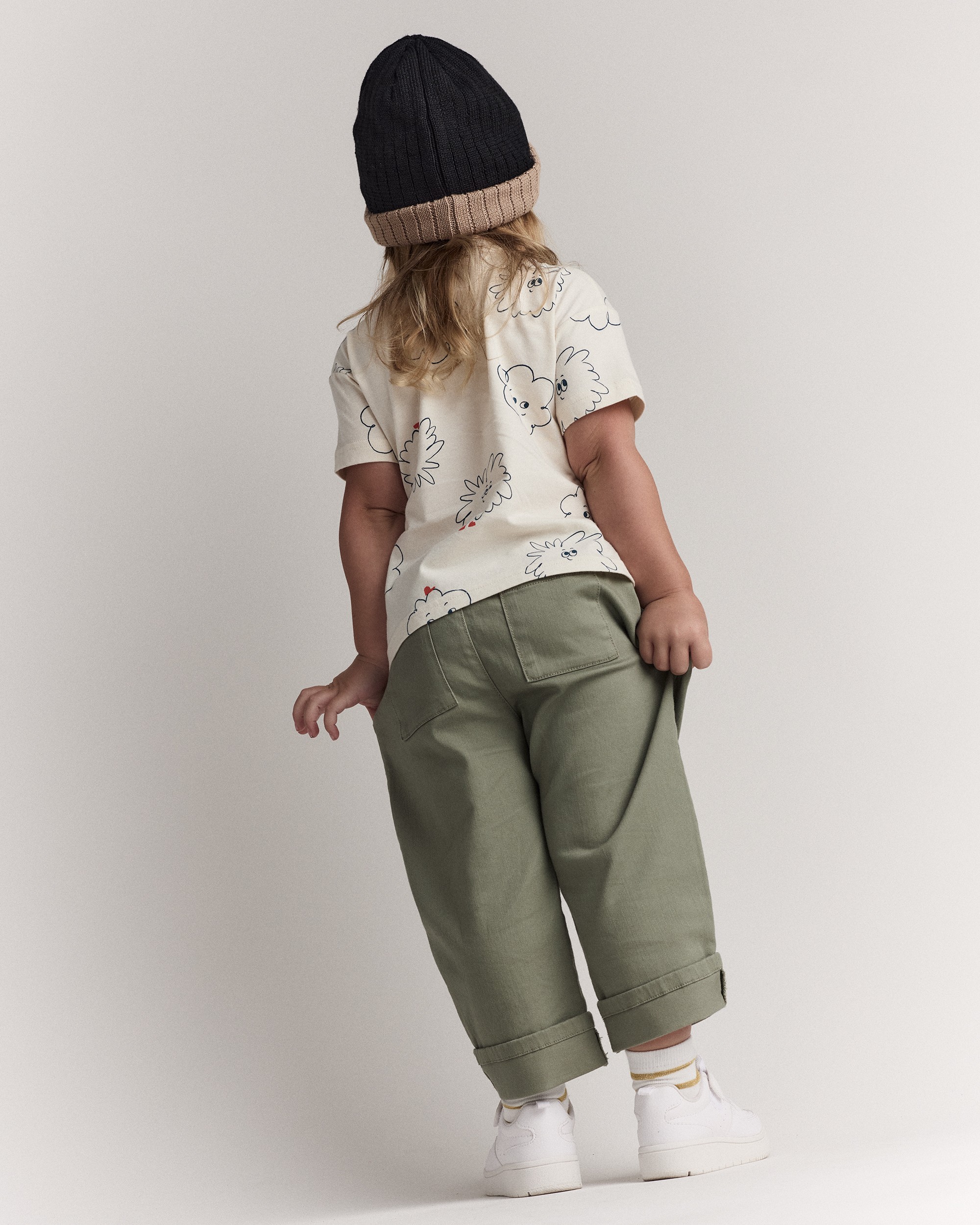 Toddler Girl Bailey Barrel Pant - Olive