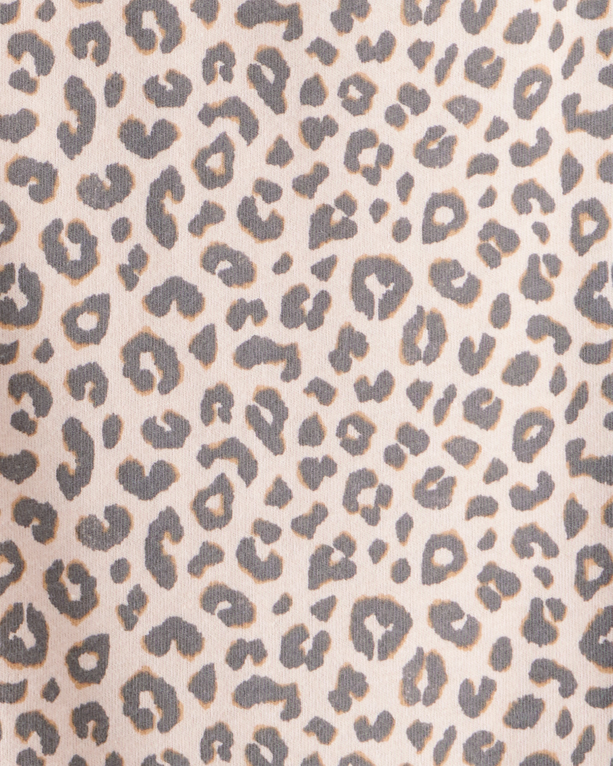 Toddler Girl Leopard Print Long-Sleeve Top - Brown