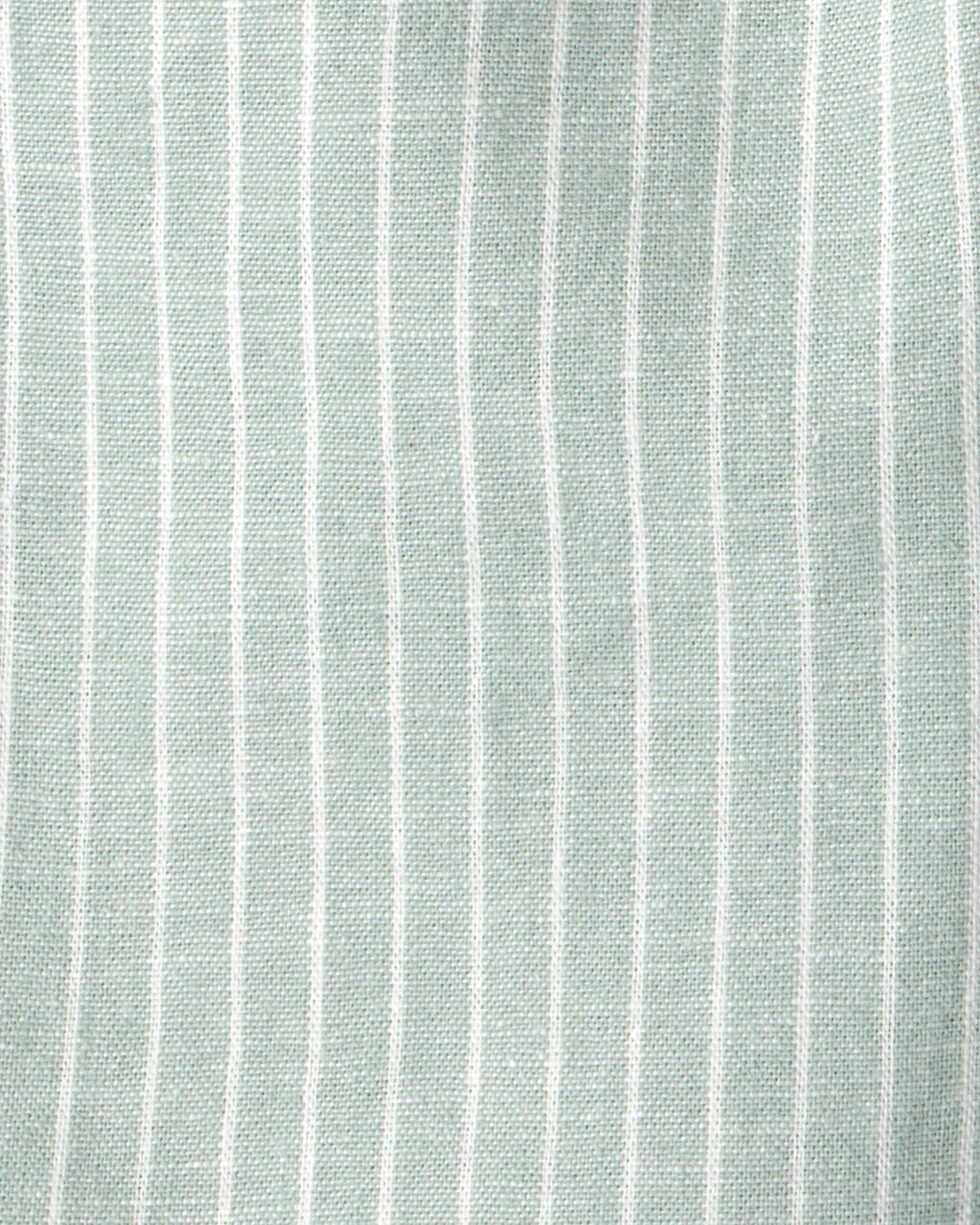 Baby Girl 2-Piece Sleeveless Tee & Pant Set - Green