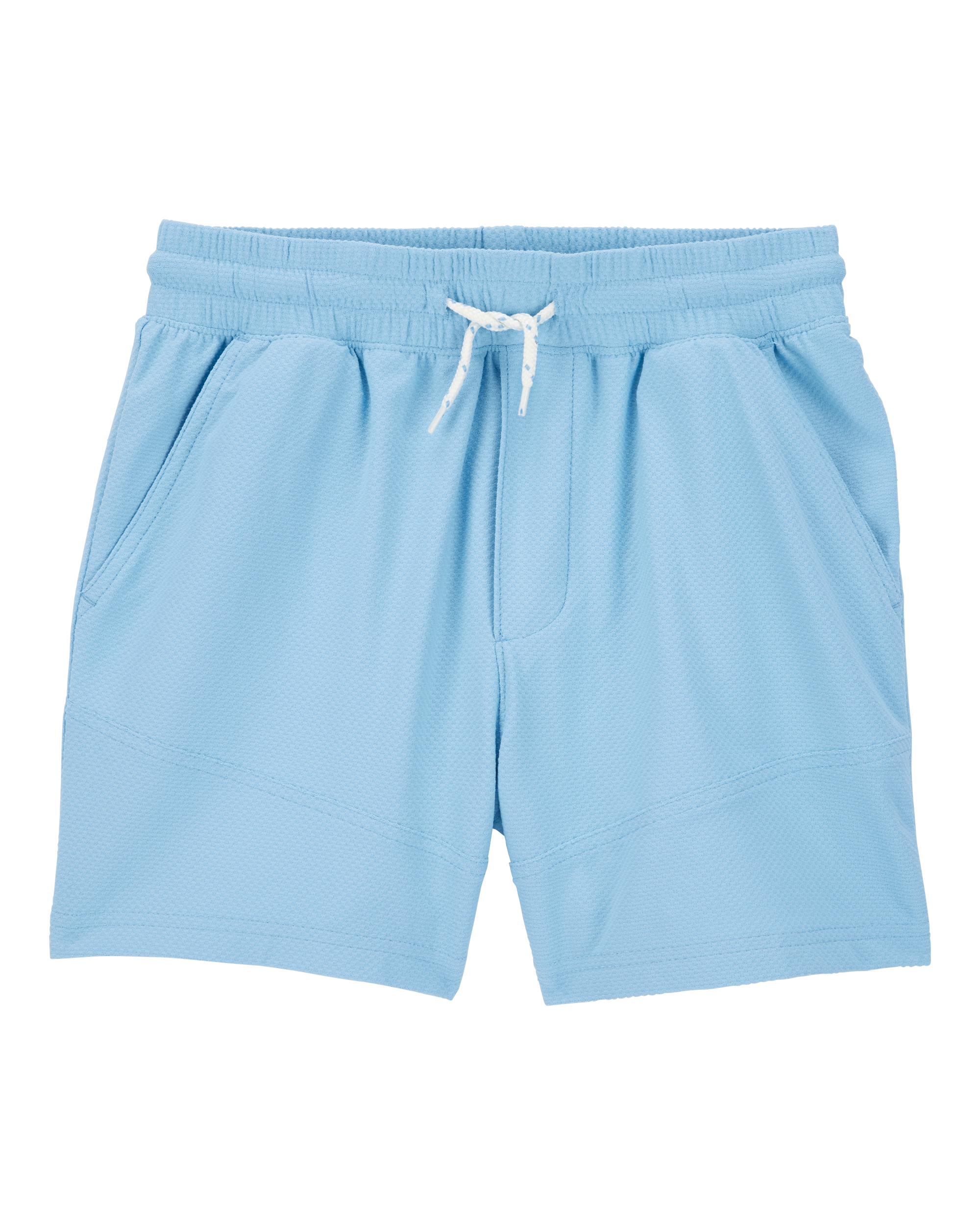 Boys Solid Woven Shorts