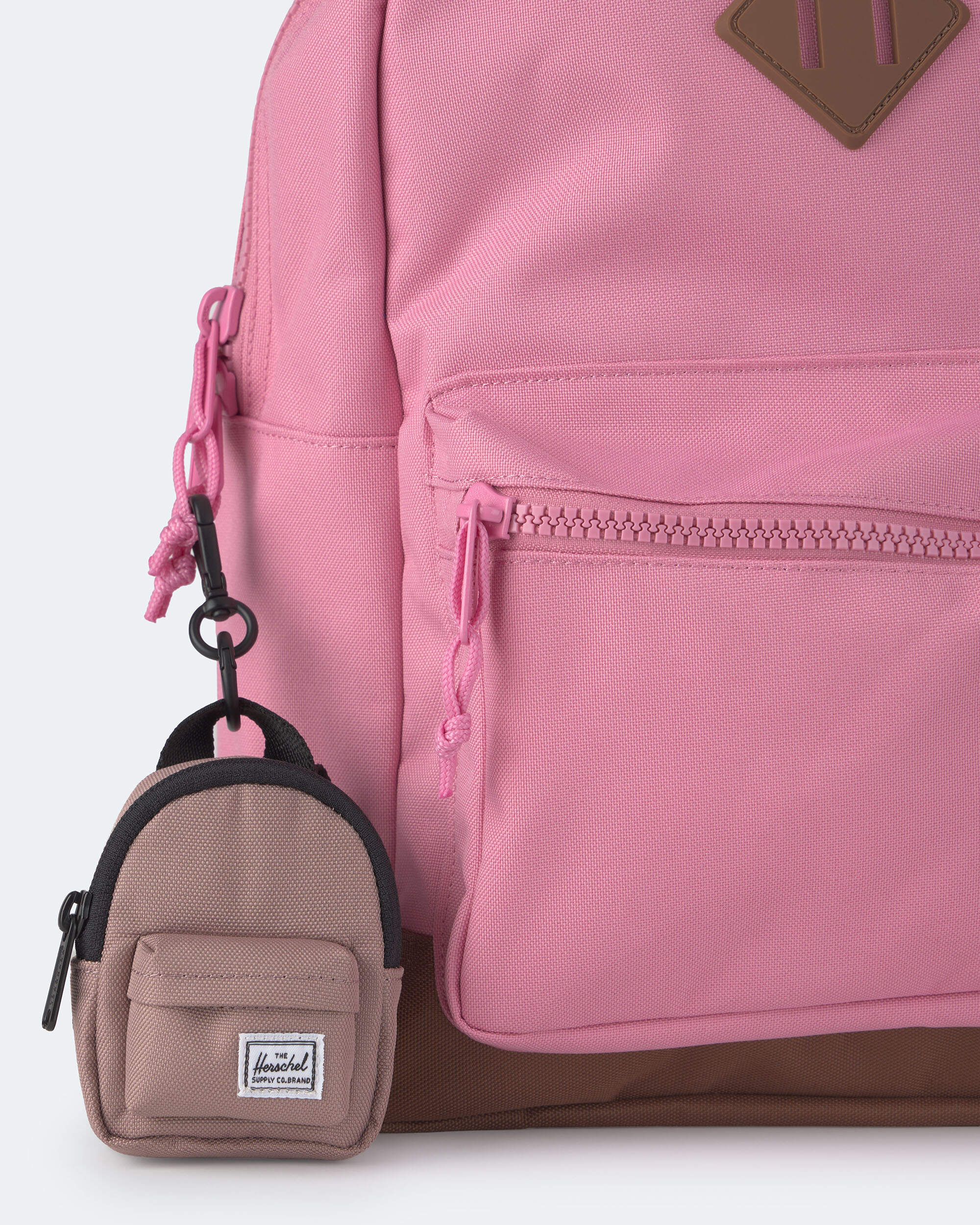 Herschel Kids' Backpack Bag Charm - Taupe