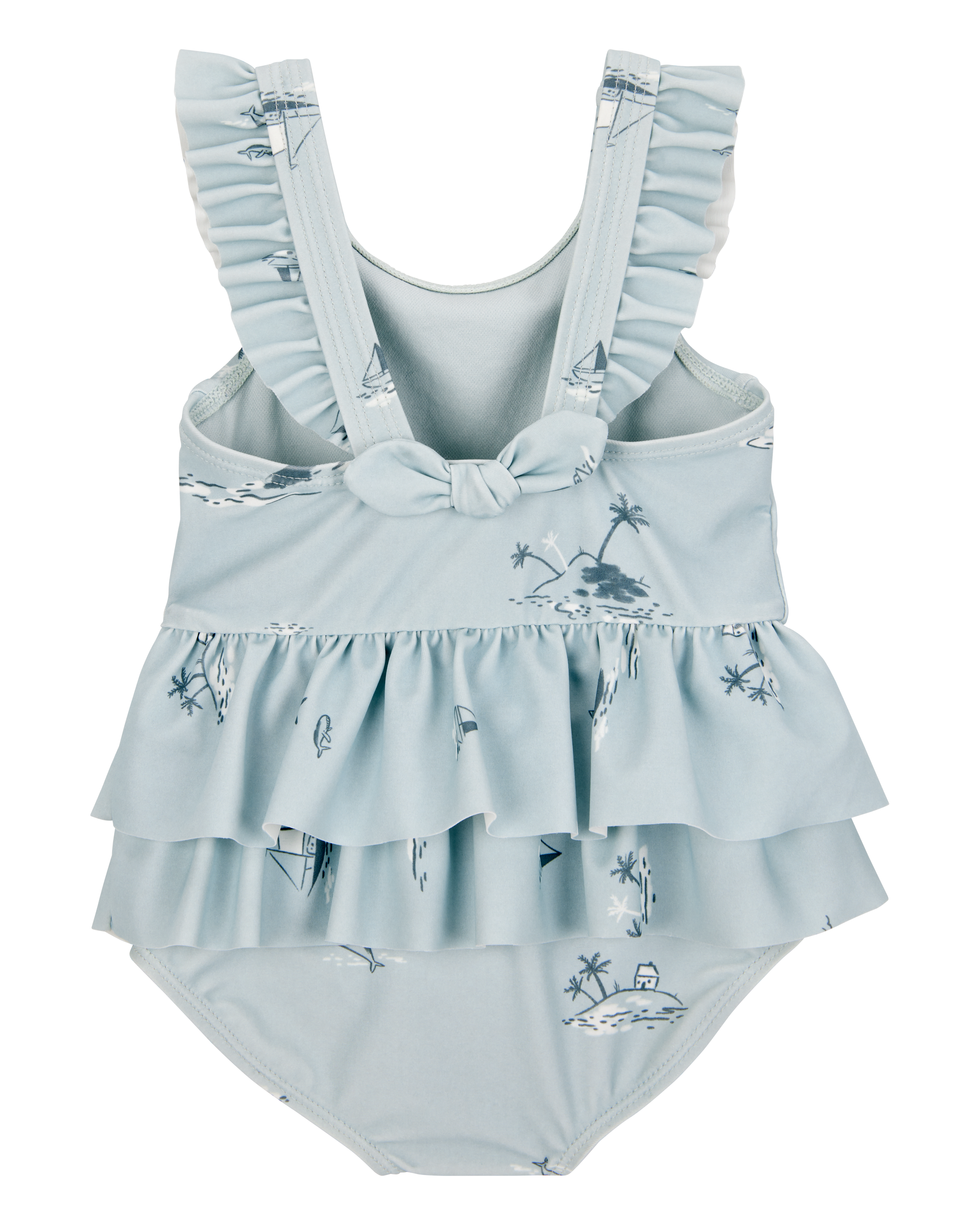 Baby 2-Piece Swimsuit & Cover-Up Set