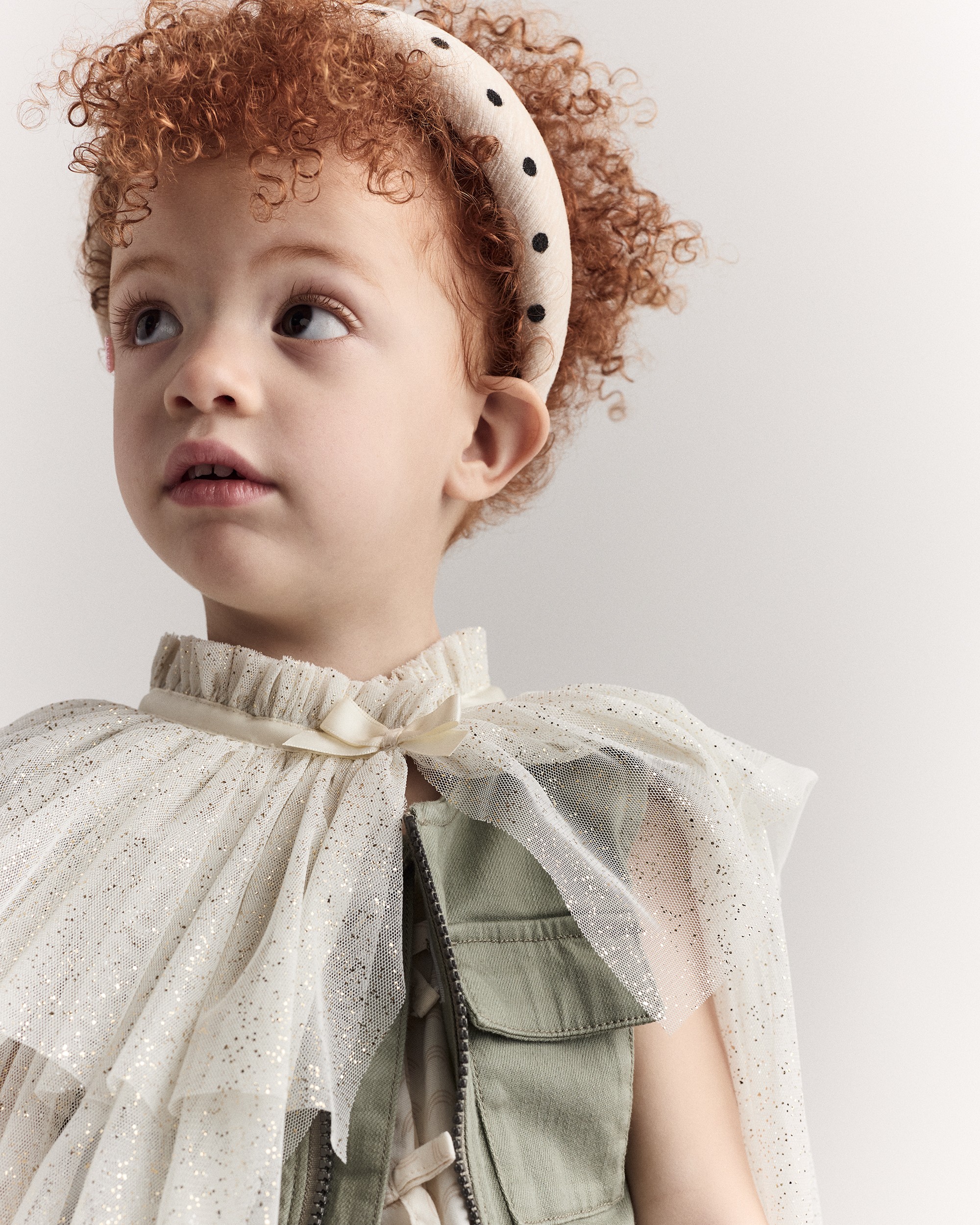 Toddler Girl Confetti Dress Up Cape