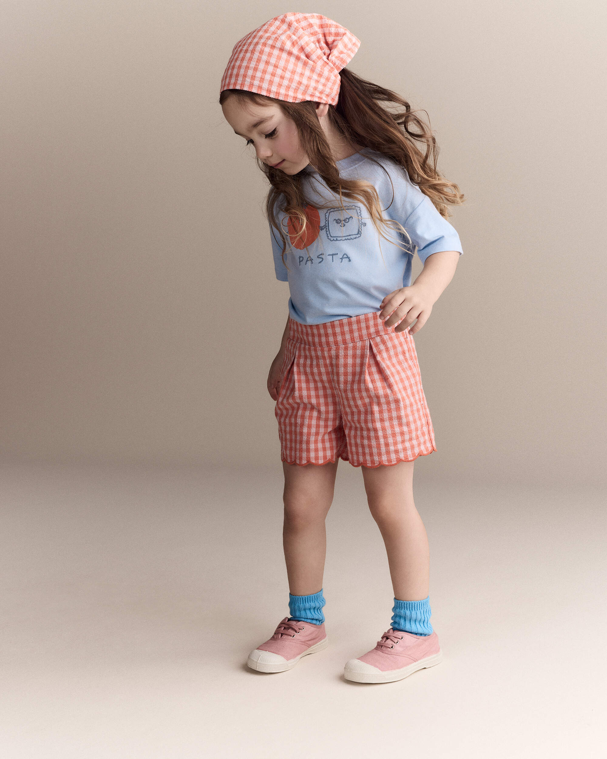 Toddler Pasta Relaxed Graphic Tee - Blue