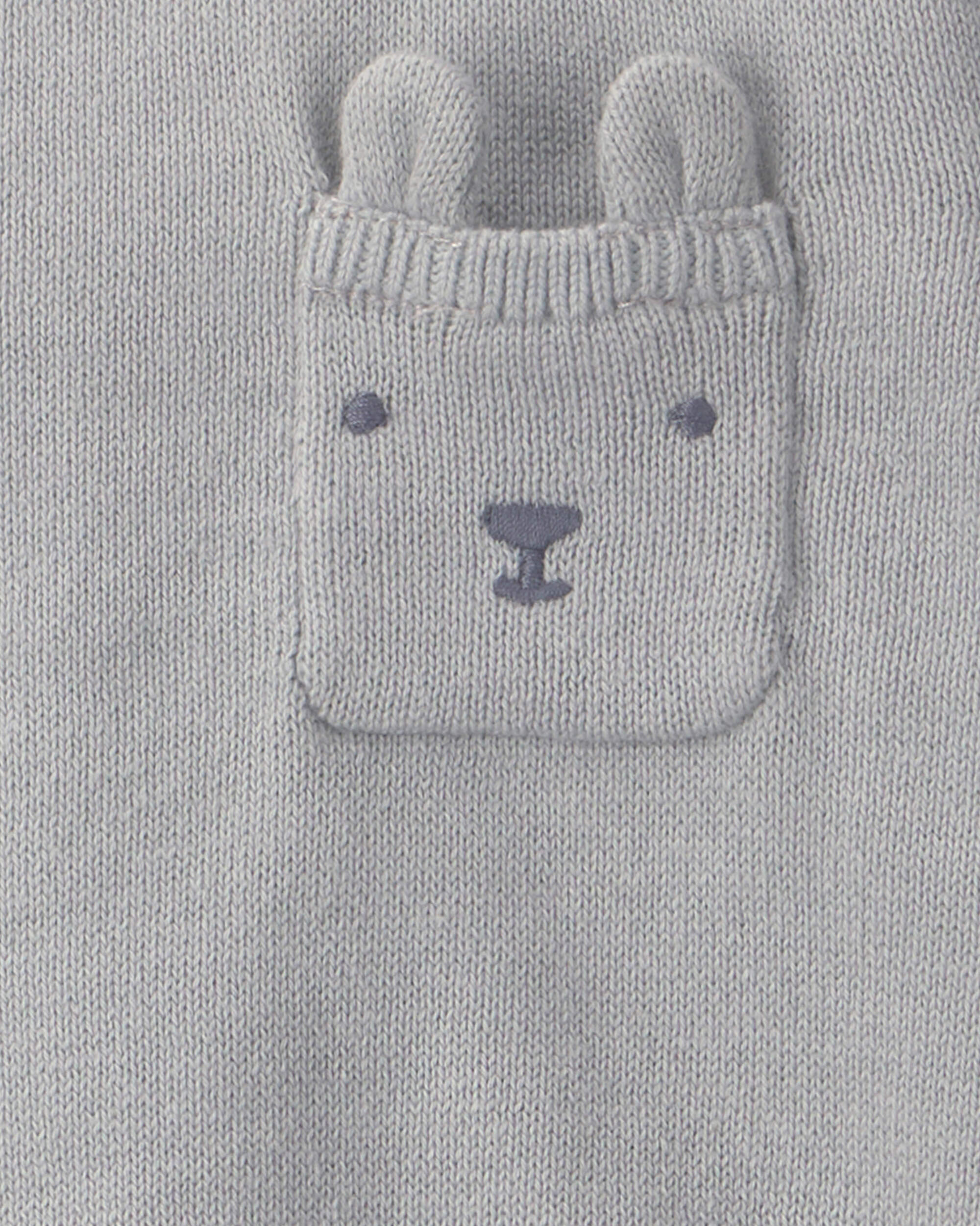 Baby 2-Piece Organic Cotton Sweater Knit Top & Pant Set