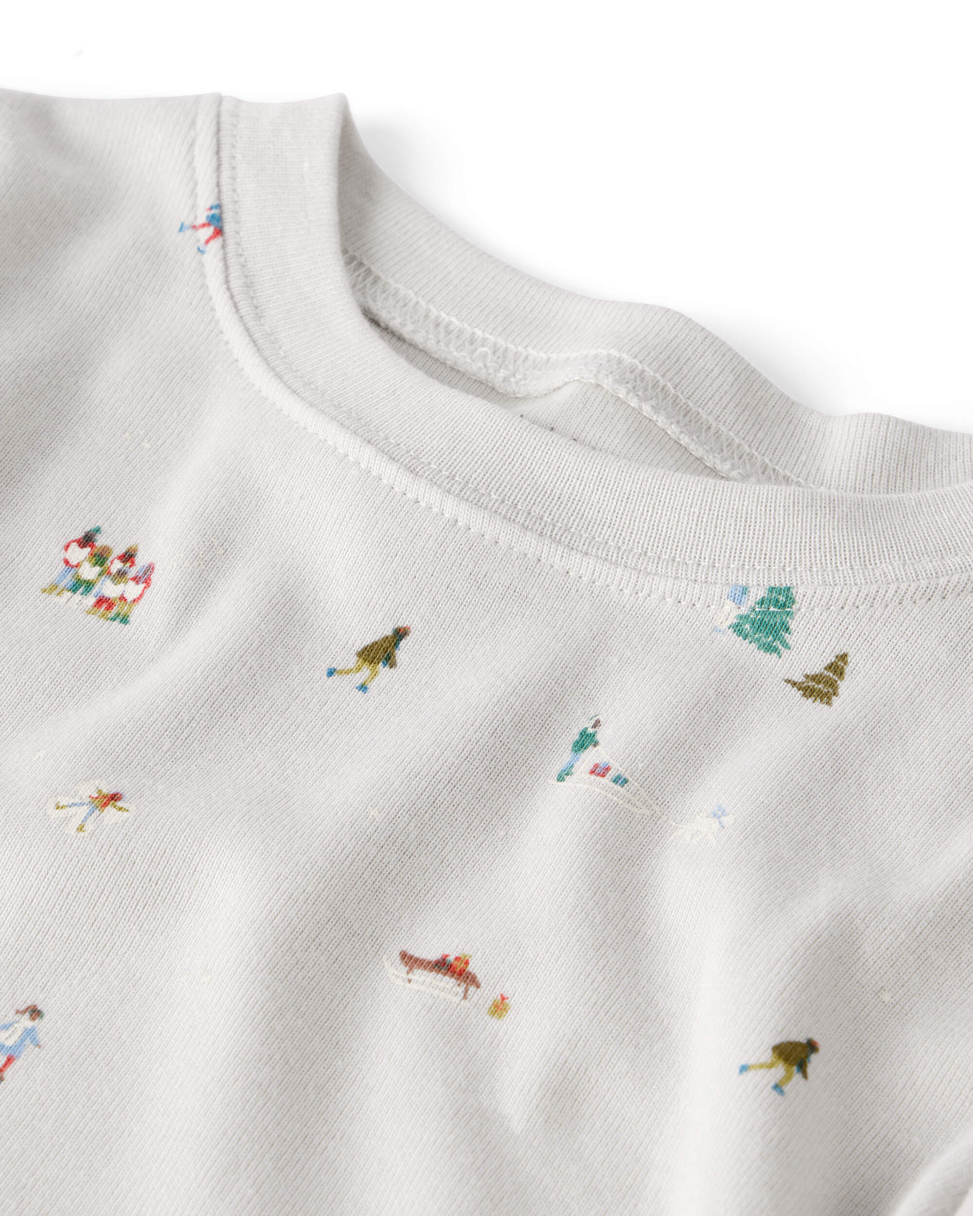 Baby Organic Cotton Pyjamas Frosted Trail Print