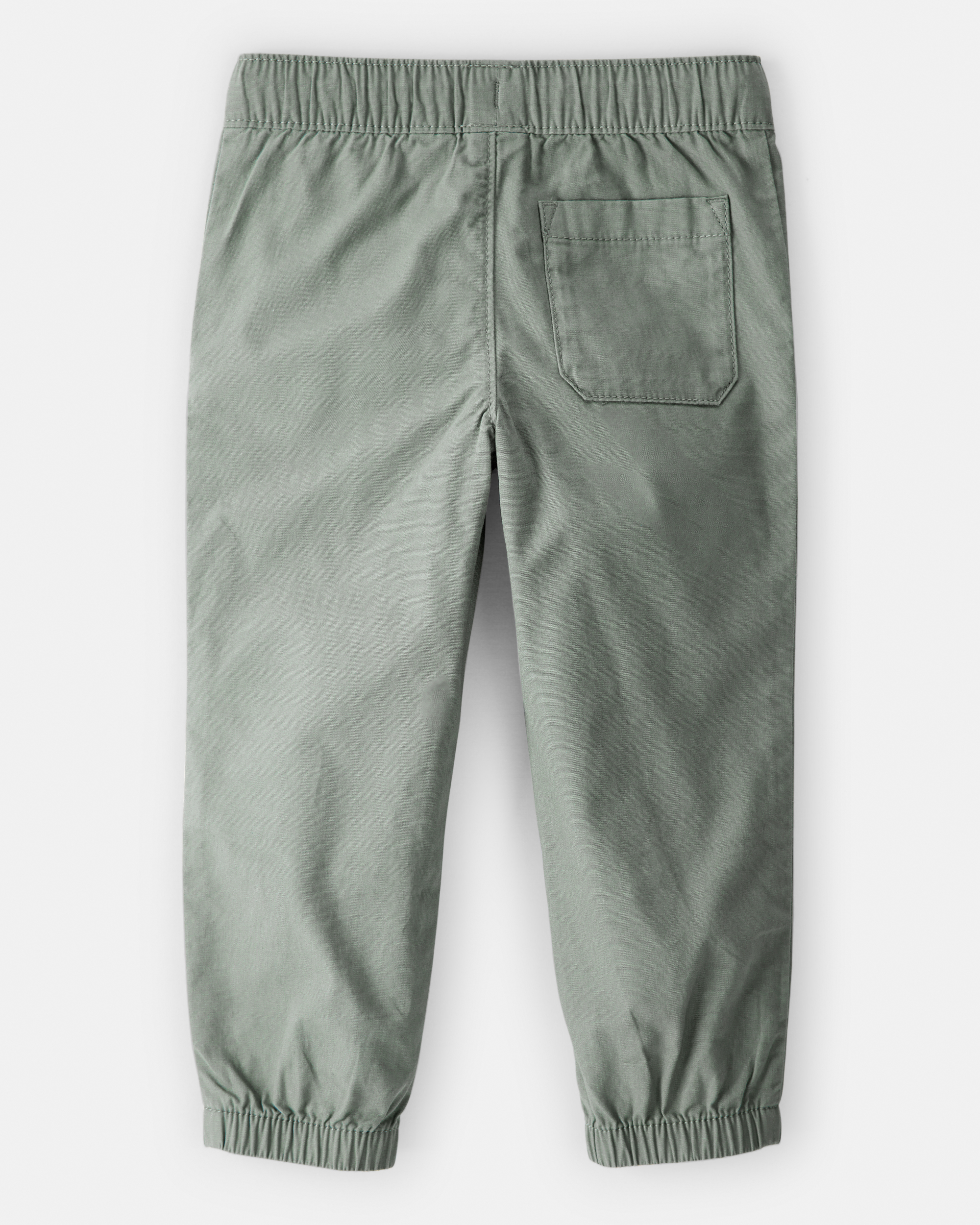 Toddler Boy Cotton Pull-On Fashion Pants - Green