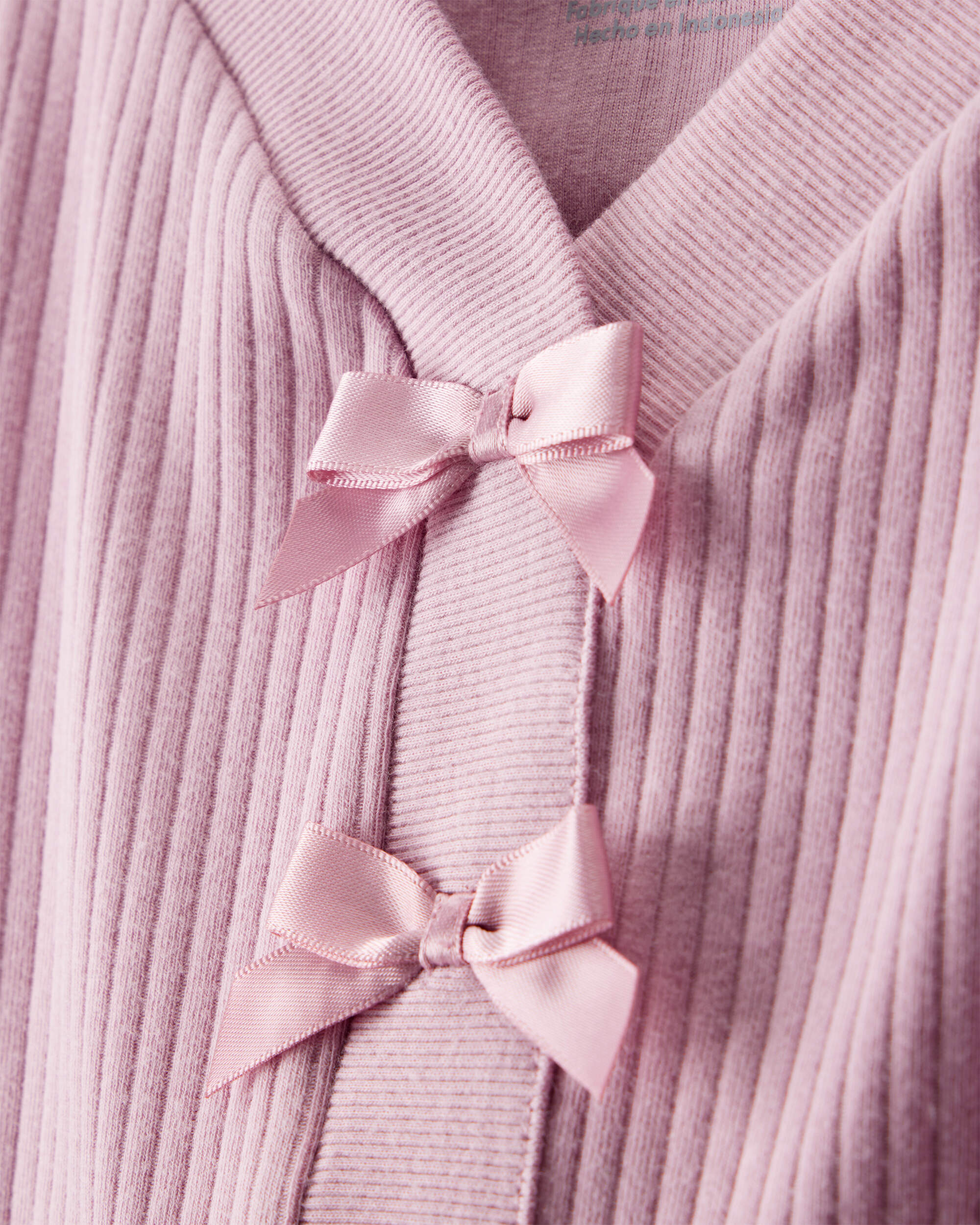 Girls 2-Piece Long-Sleeve Tee & Pant Set - Pink