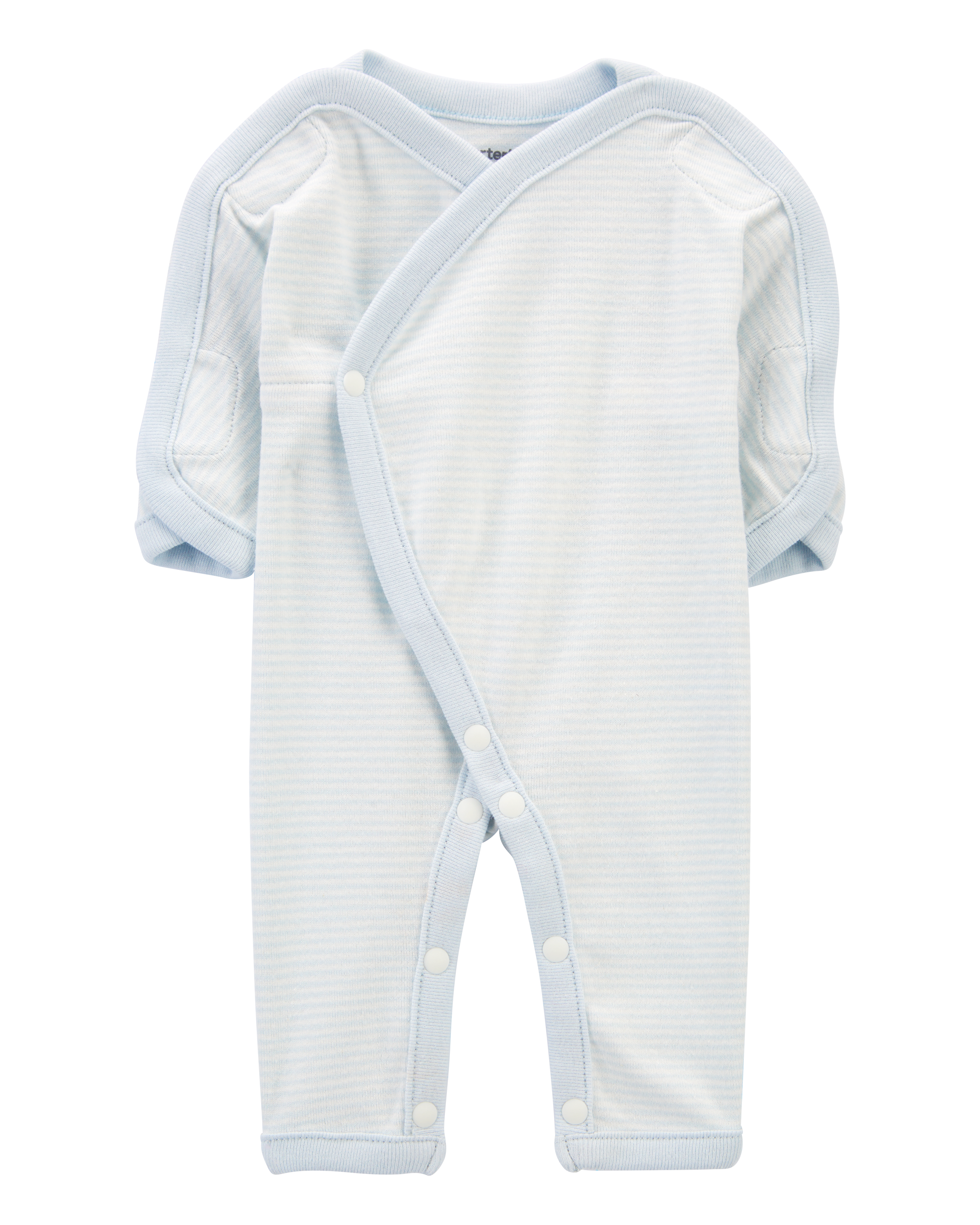 Baby Preemie Striped Cotton Sleeper