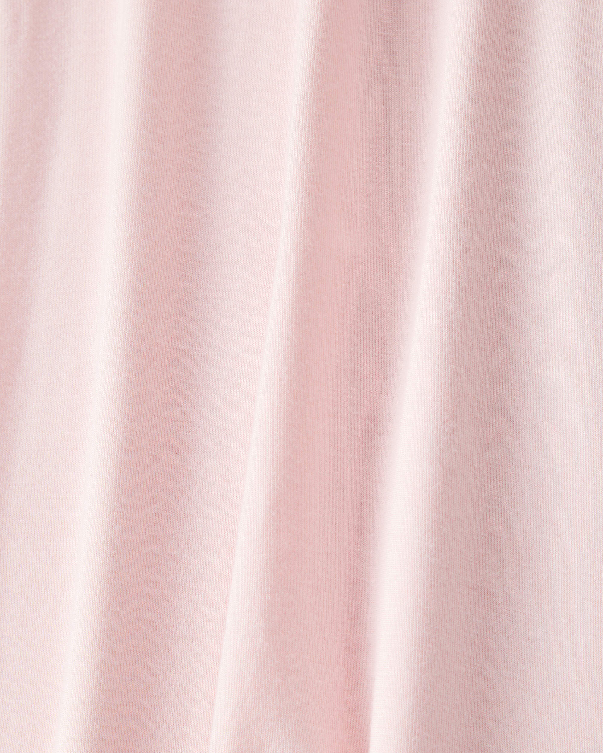 Baby Girl Solid 2-Way Zip PurelySoft Sleeper Pyjamas - Light Pink