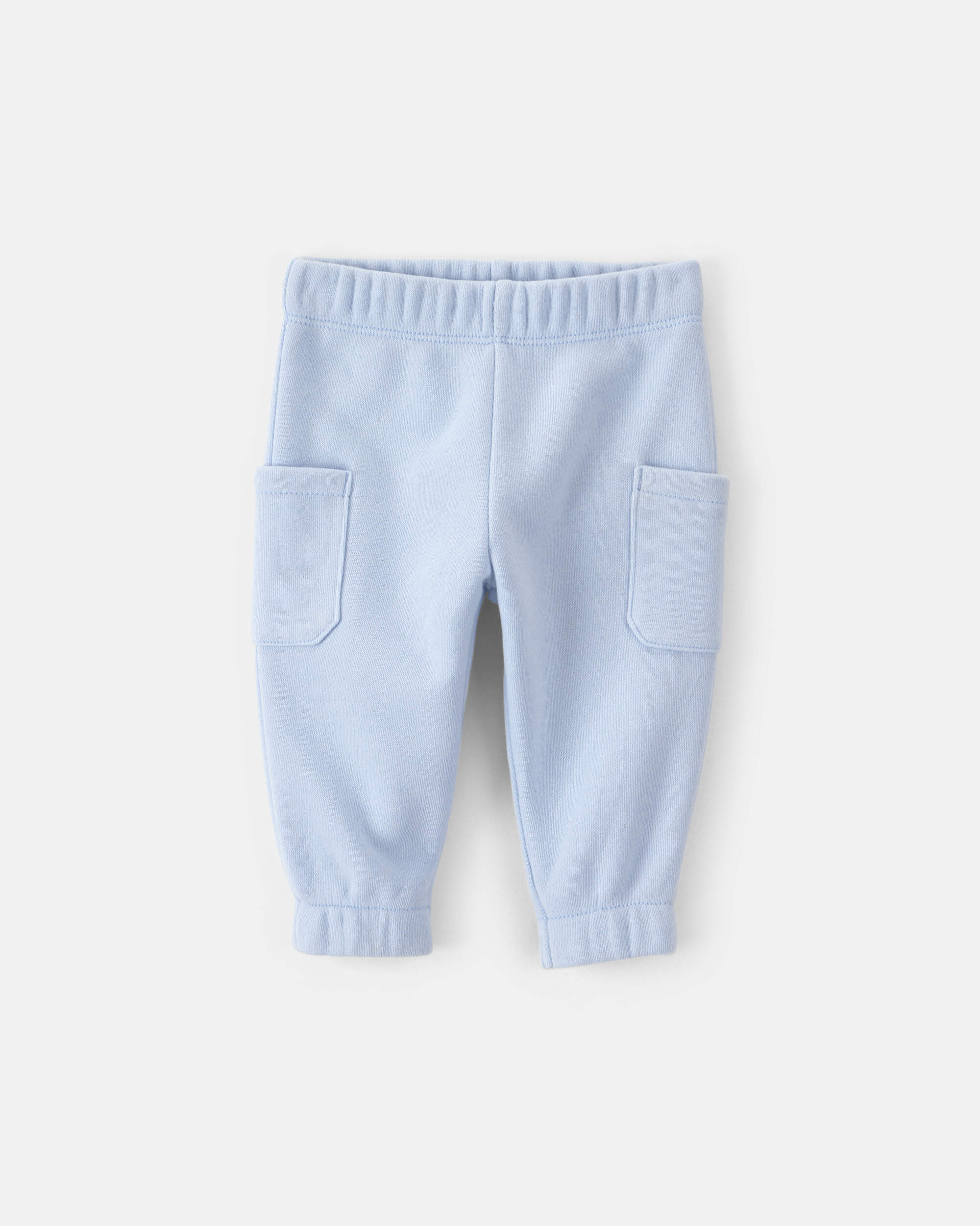 Baby Boy 3-Piece Fleece Striped Layering Set - Blue/Grey