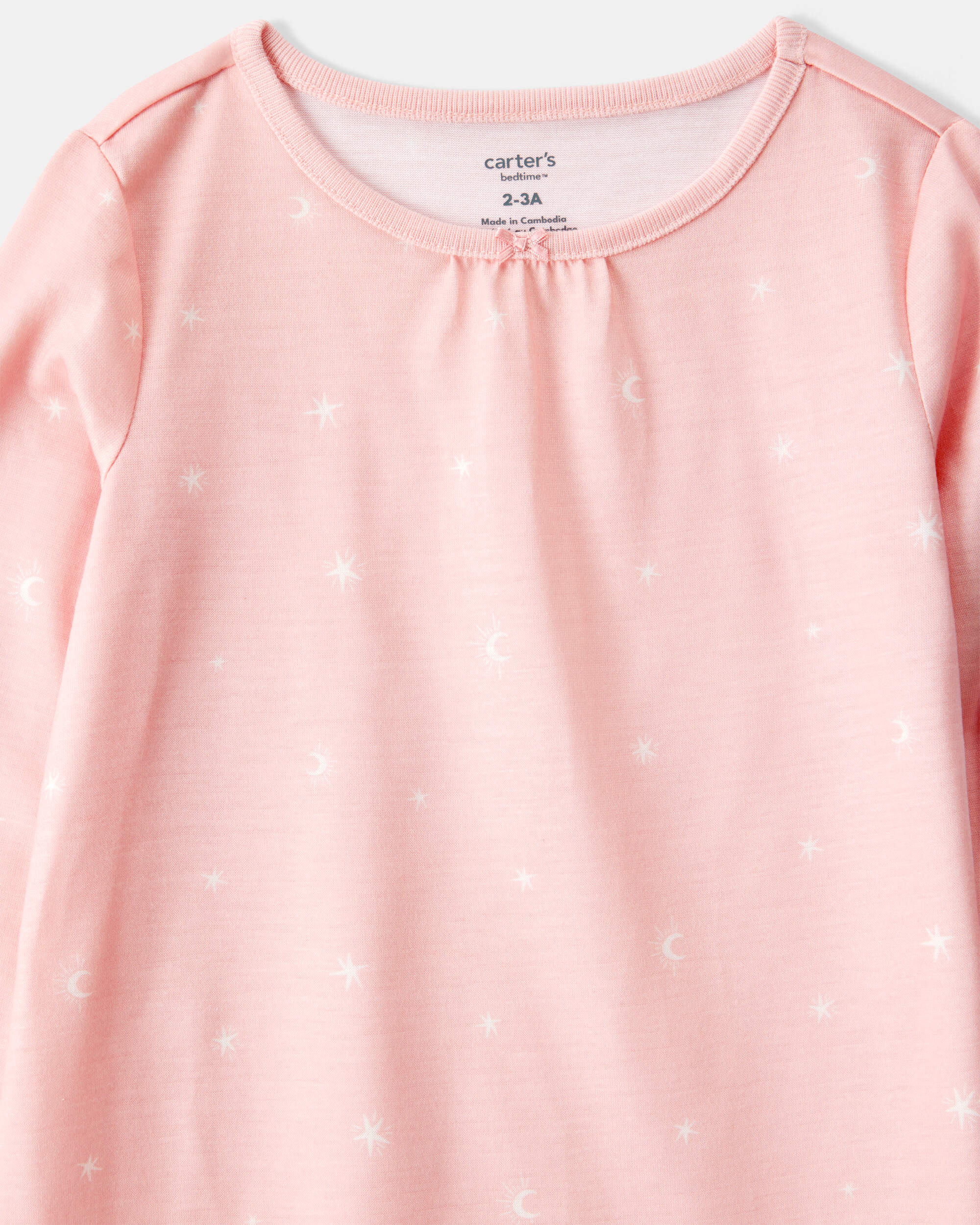 Girls 2-Pack Butterfly Moons Nightgowns