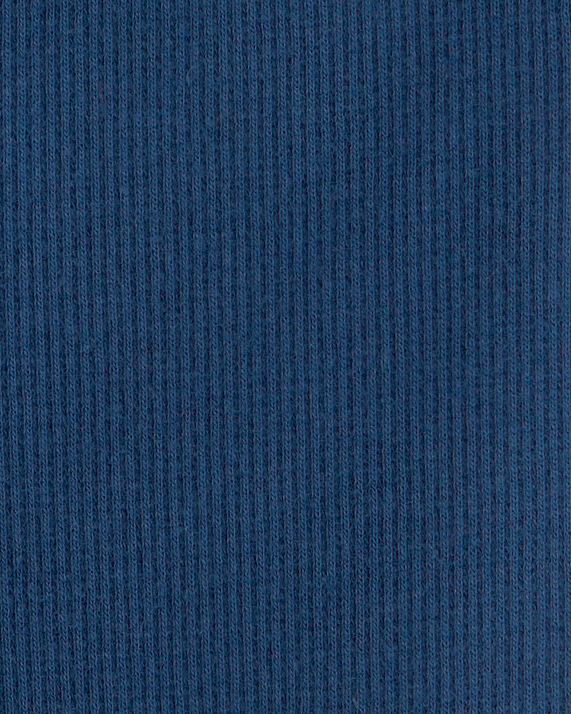 Baby Girl Rib Pants - Blue