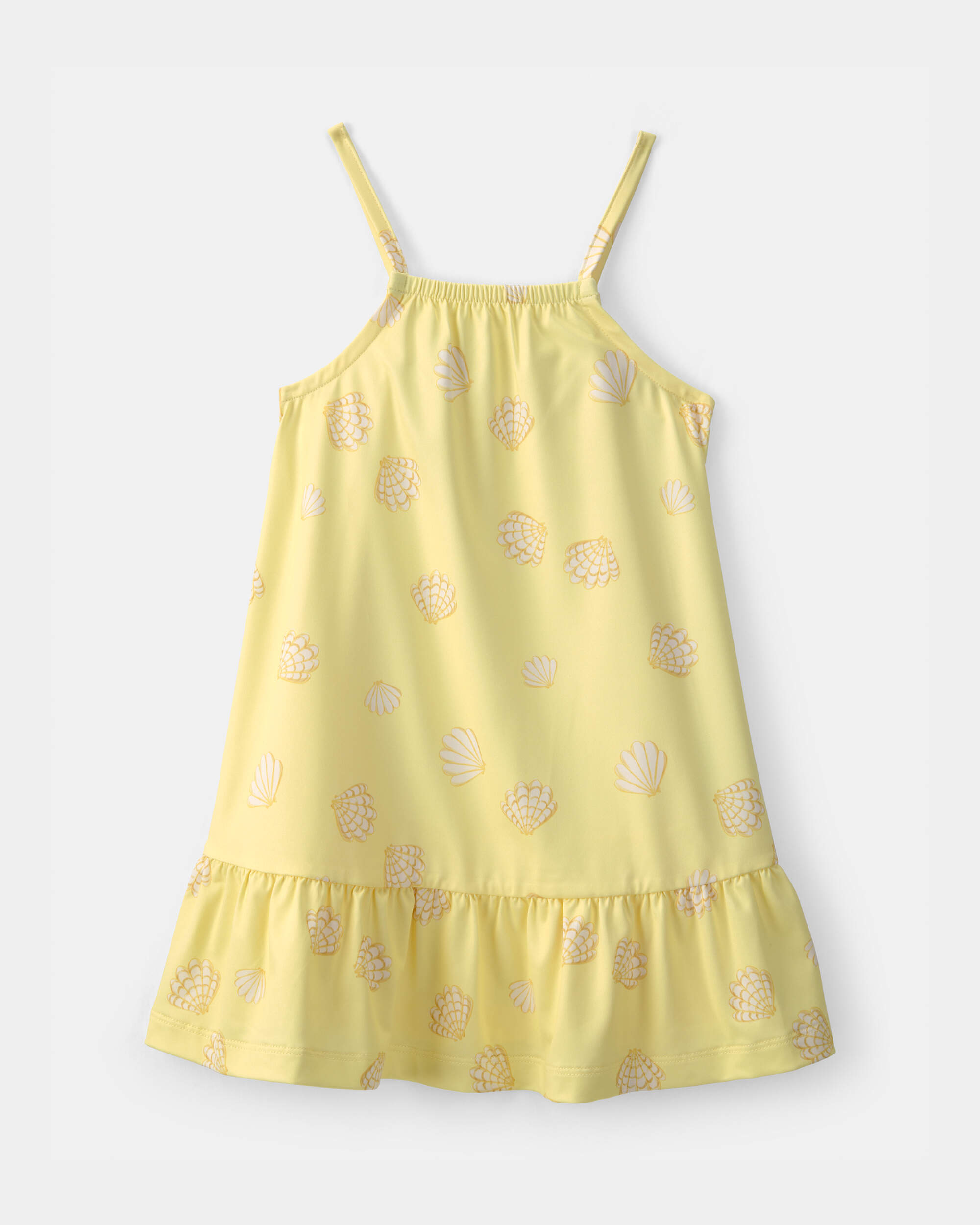 Toddler Girl Shell Cover Up - Yellow