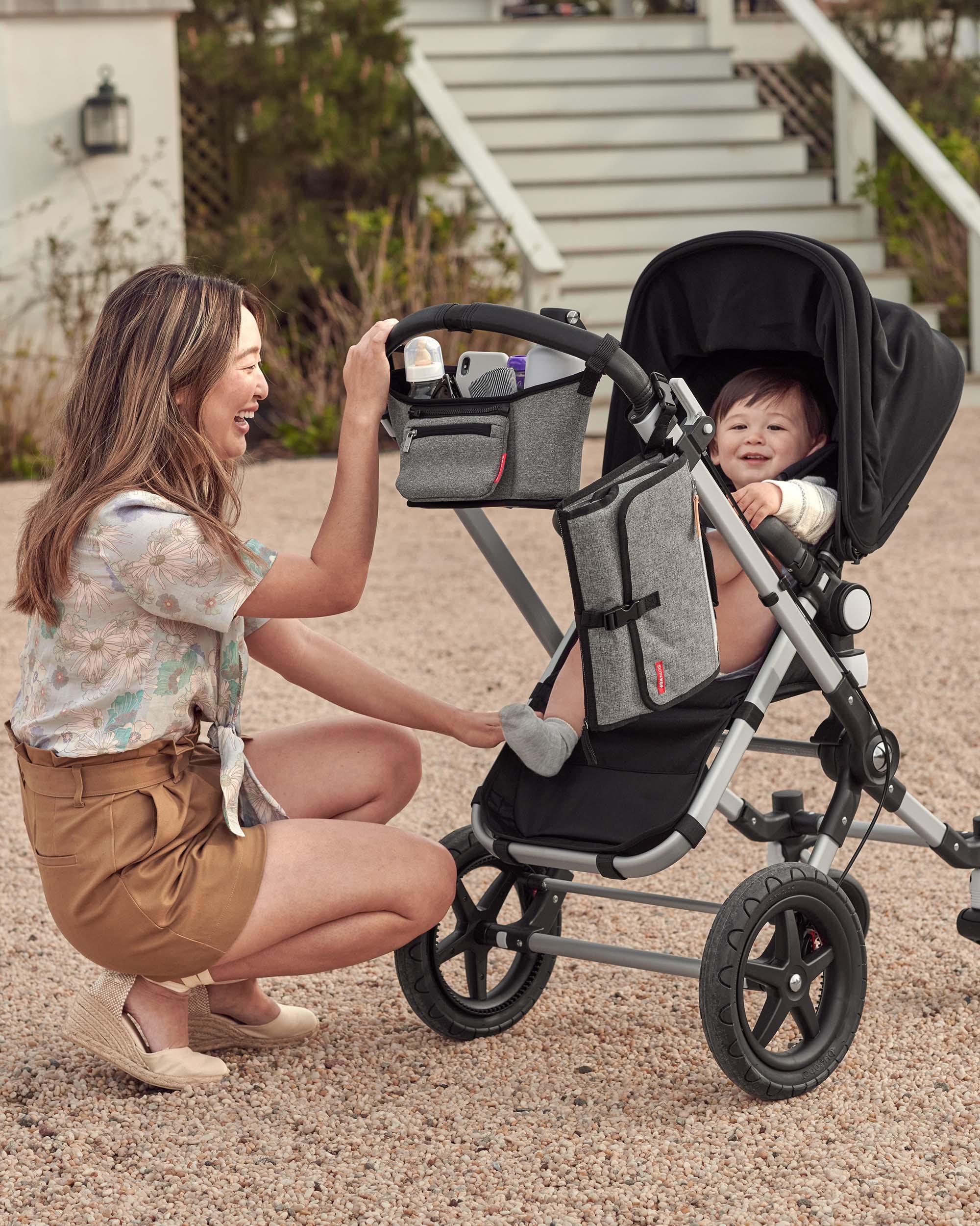 Pronto Signature Changing Station - Grey Melange