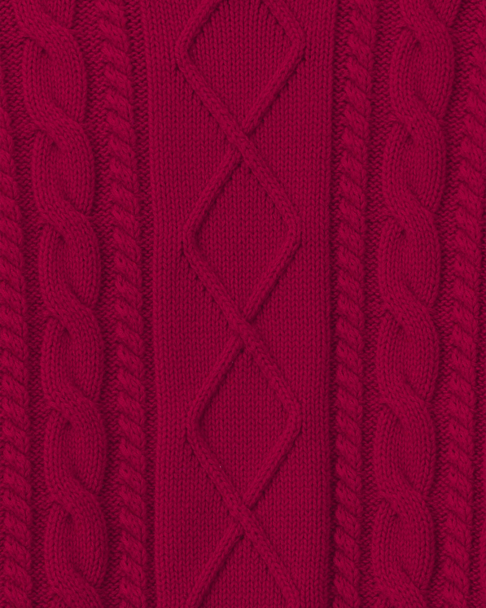 Boys Organic Cotton Cable Knit Sweater