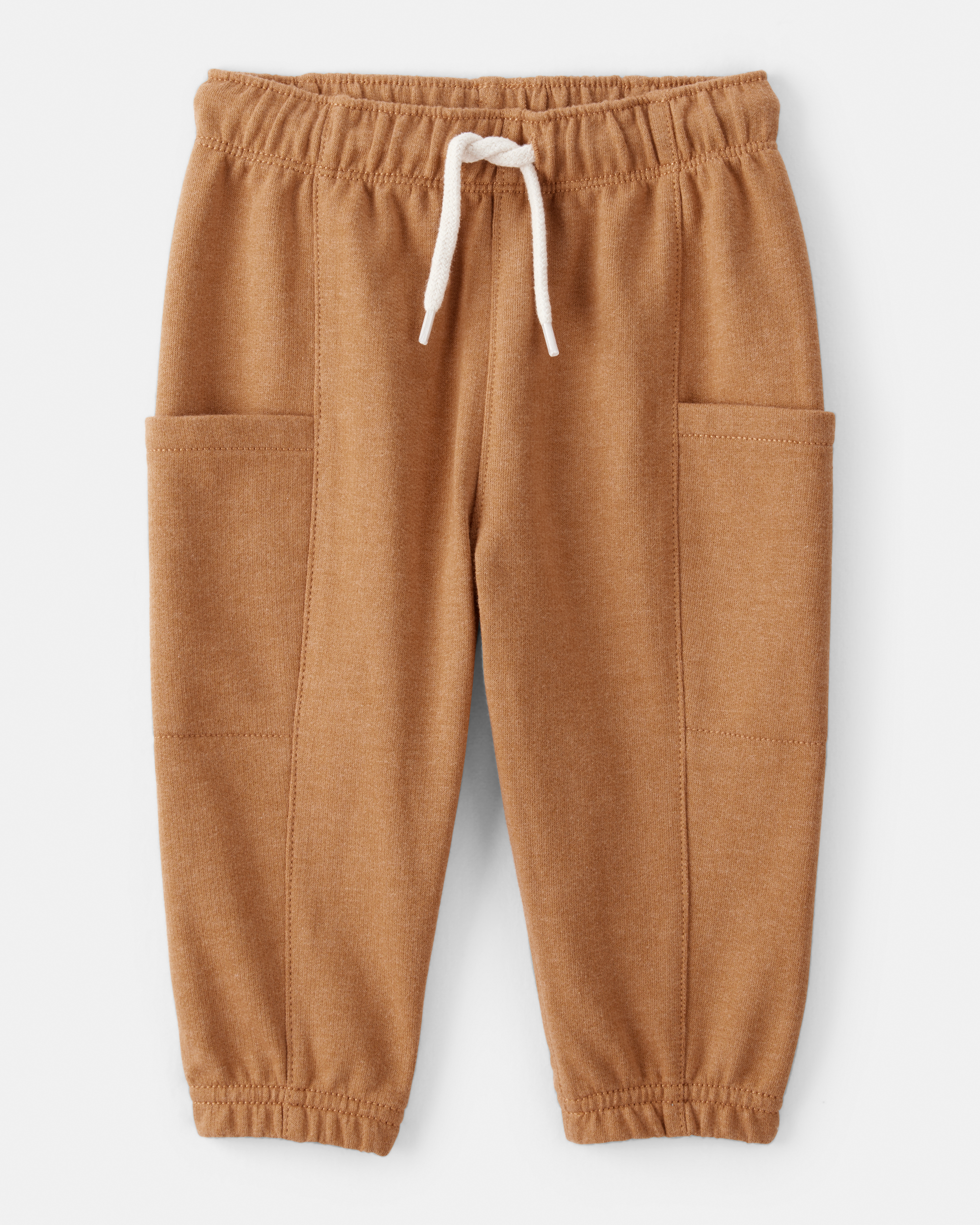 Baby Boy 2-Piece Dinosaur Hoodie & Pant Set - Cream/Brown