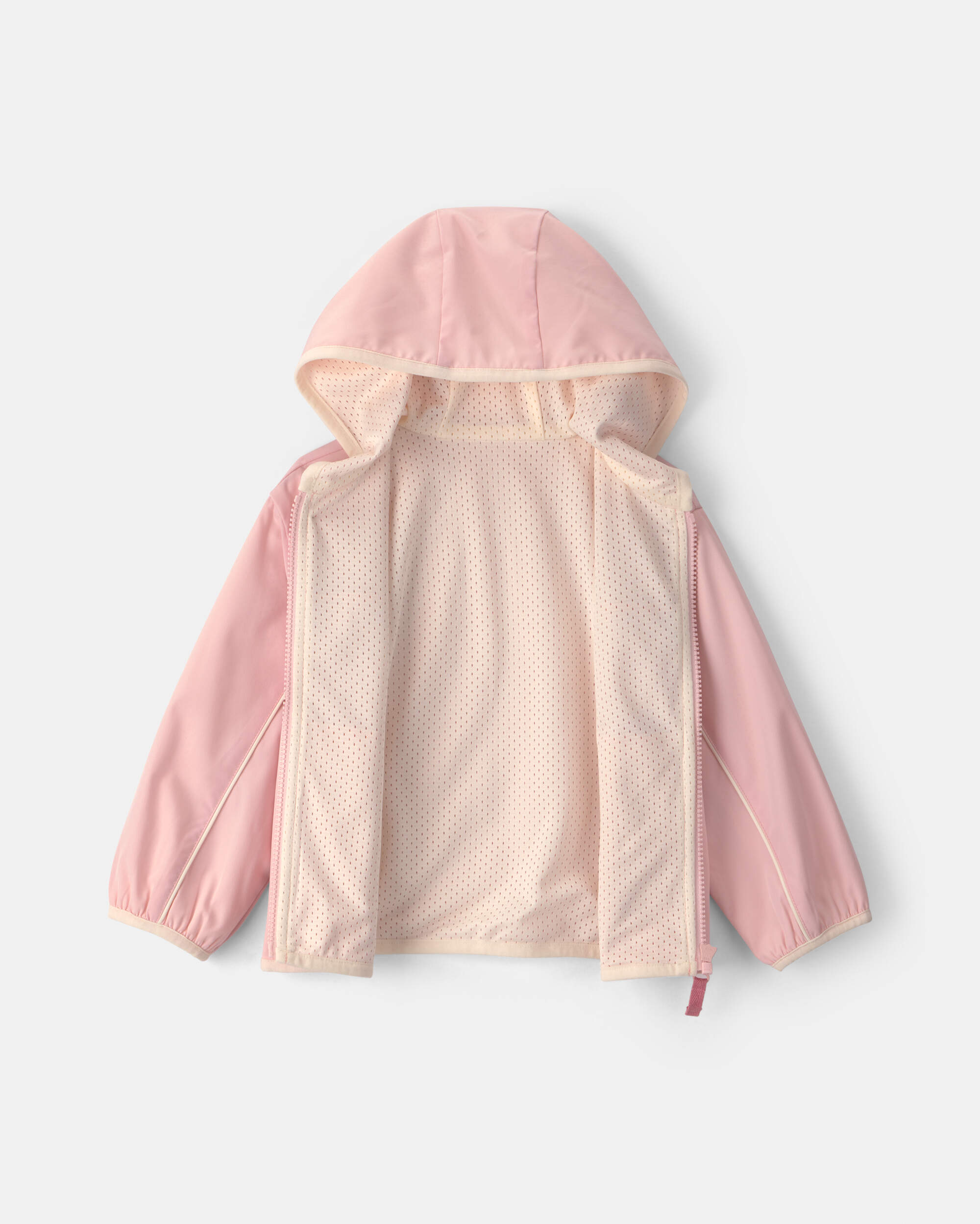Toddler Girl Heart Jacket - Pink