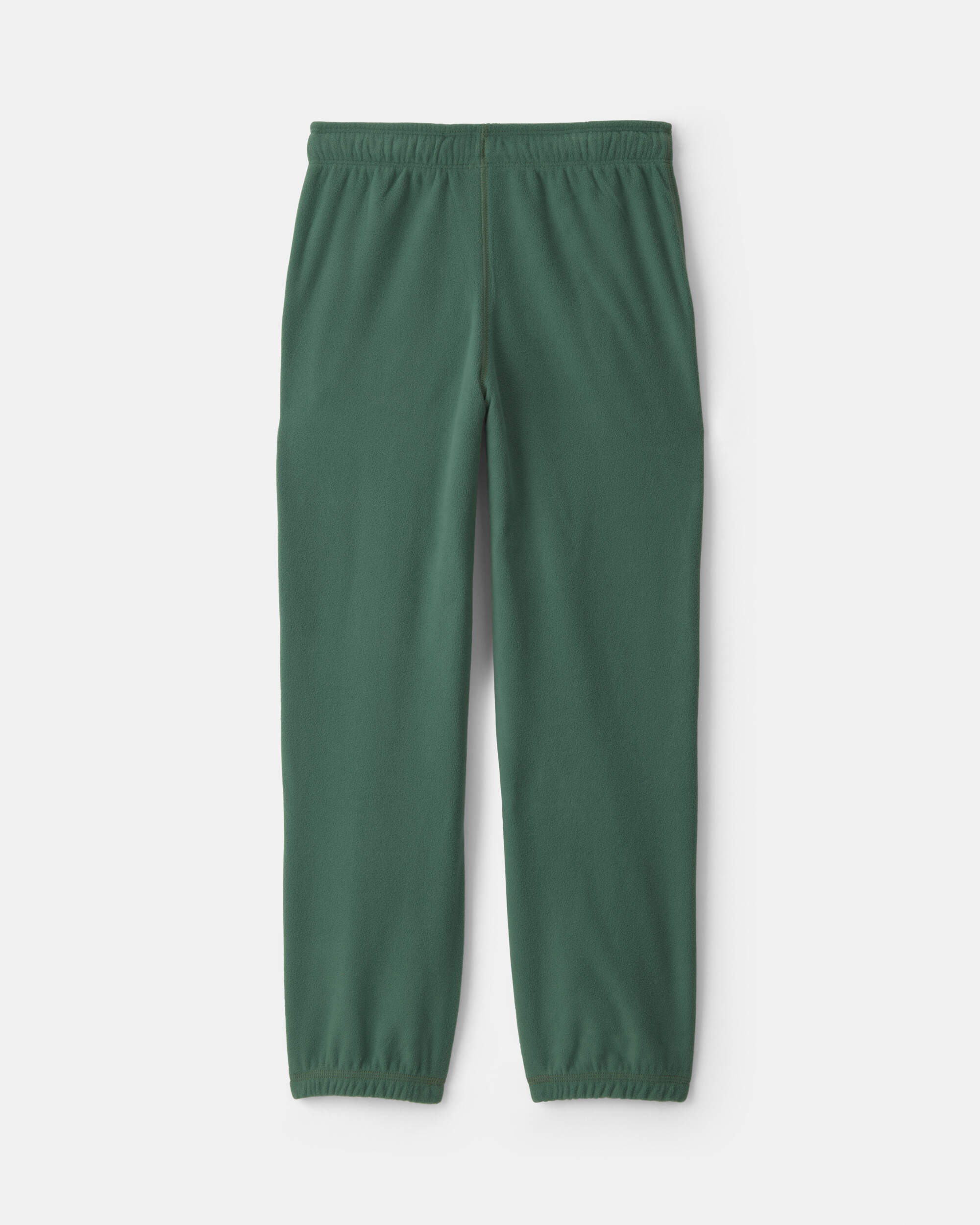 Boys Fleece Joggers - Olive Green