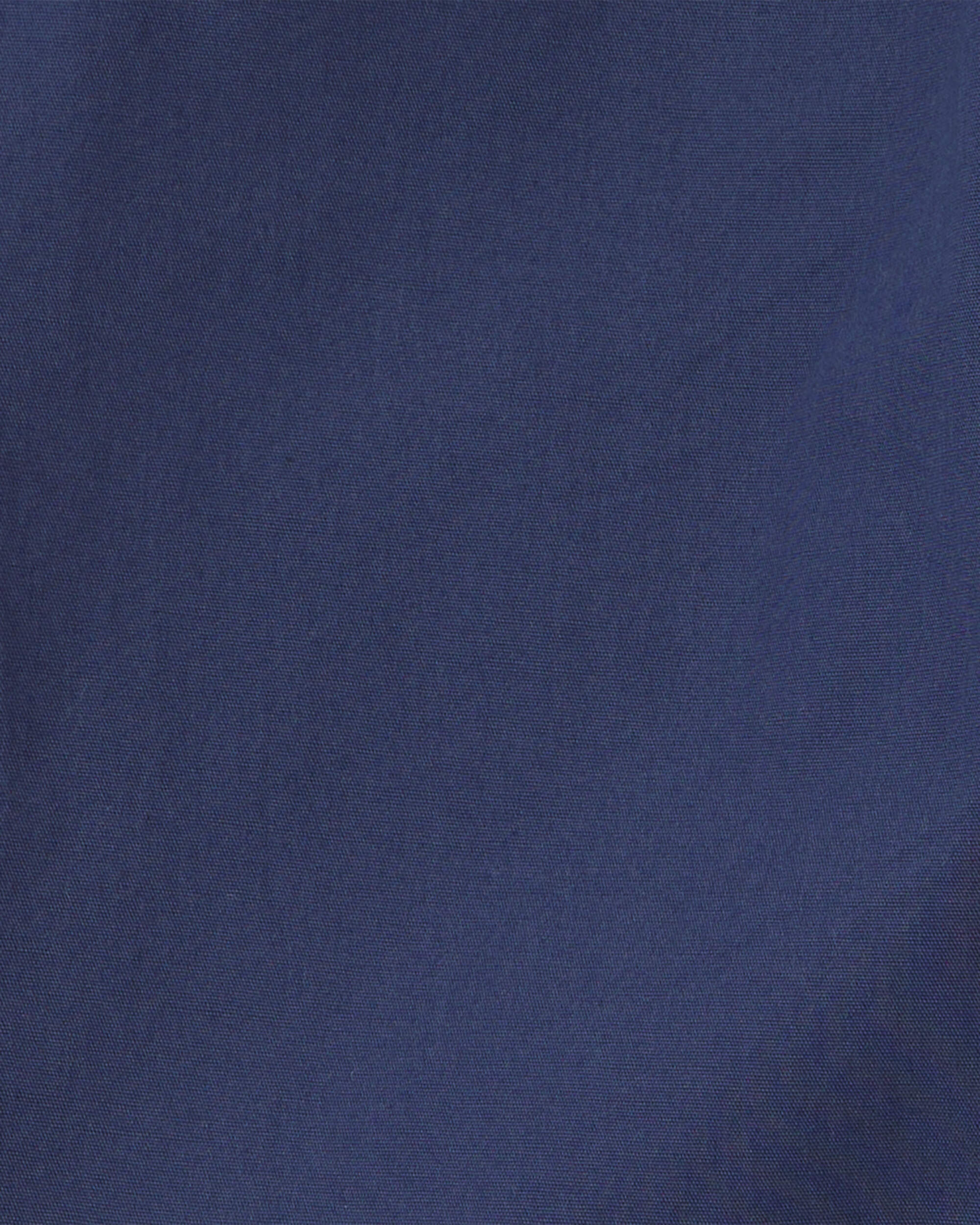 Boys Canvas Pull-On Pants - Navy