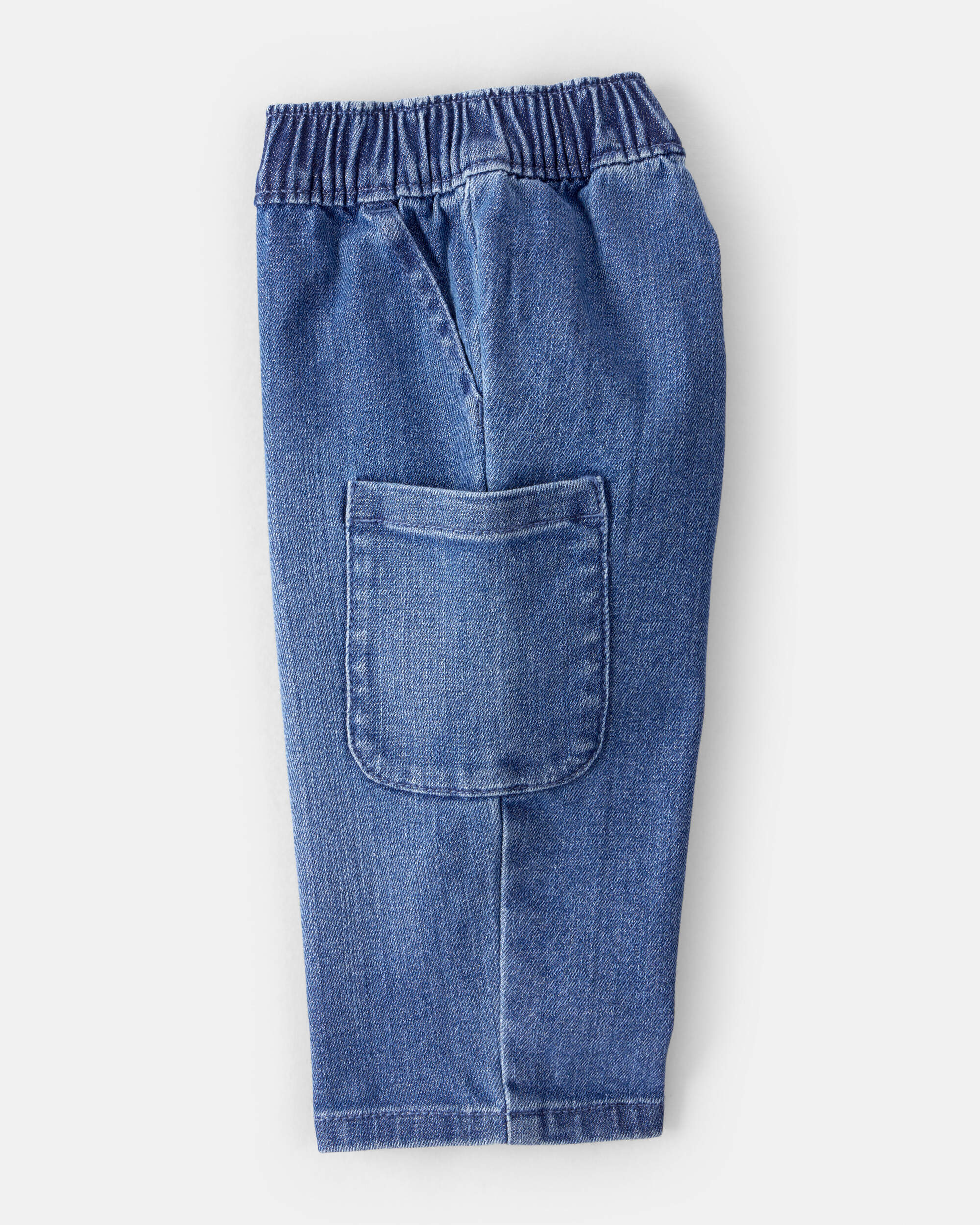 Baby Boy 3-Piece Plaid Shacket Outfit Set