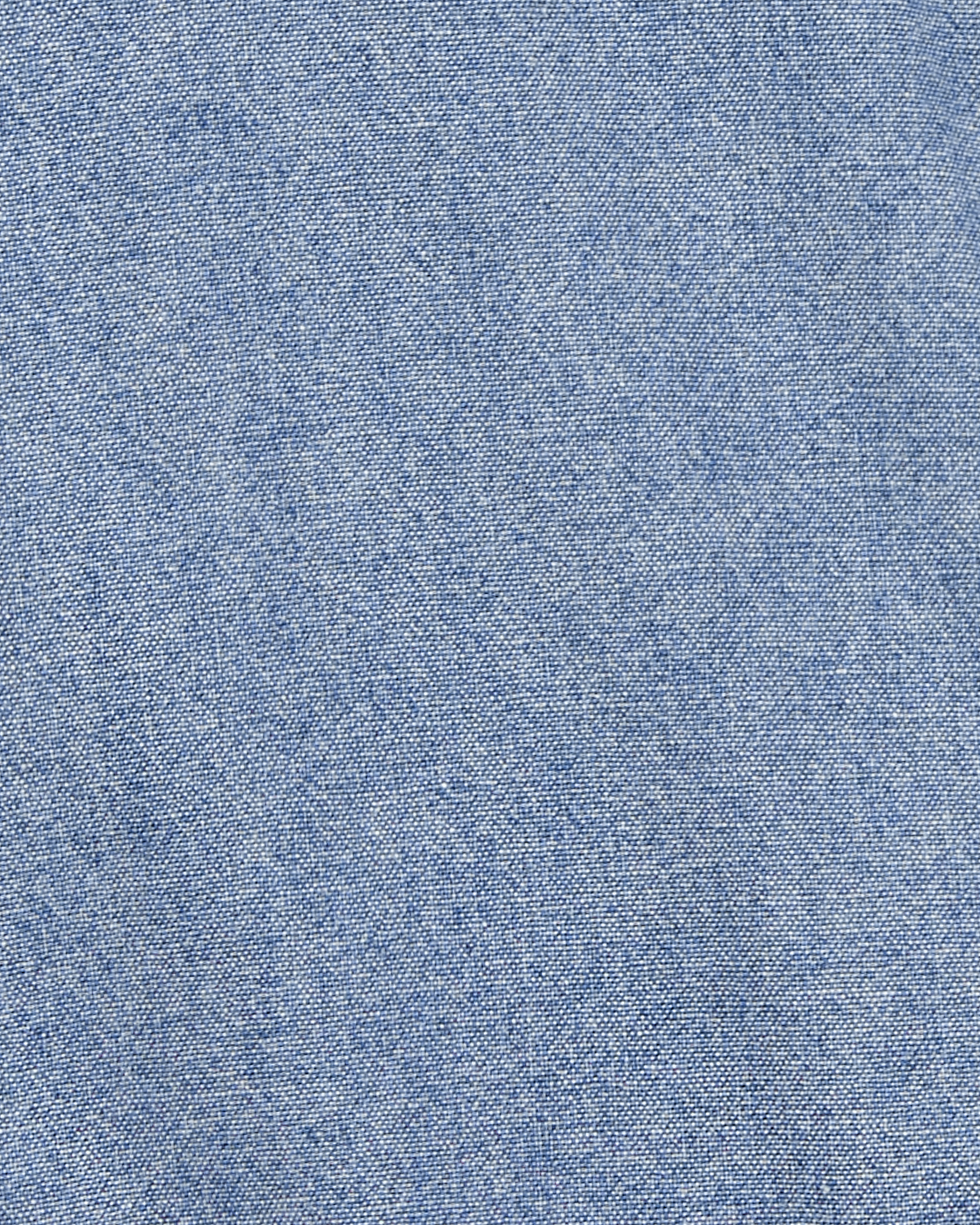 Baby Chambray Polo Romper