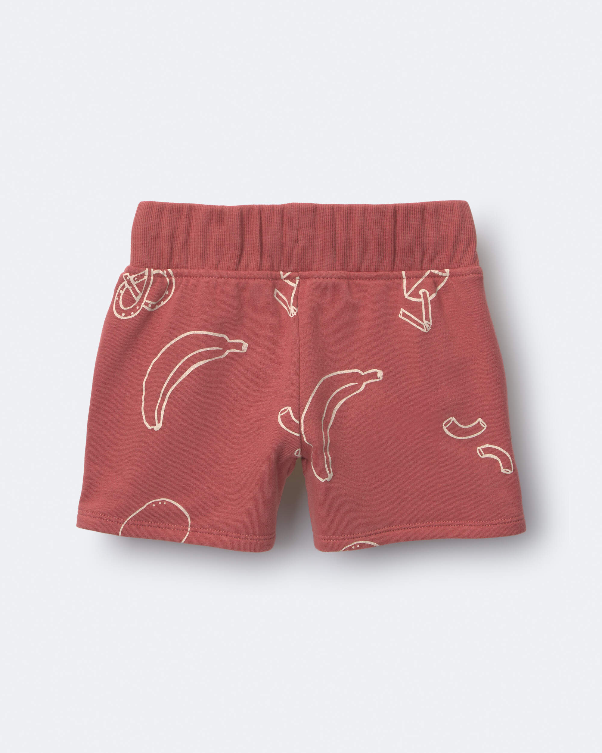 Toddler City Park™ Short Snack Print - Red